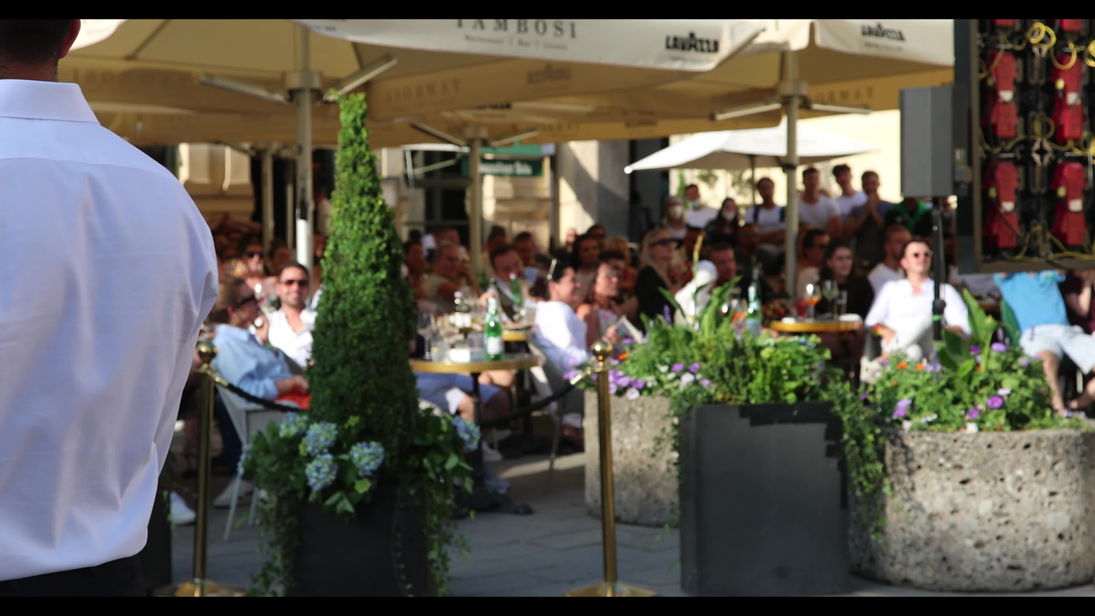 Football fans watch Euro 2020 match Germany – Portugal in Munich