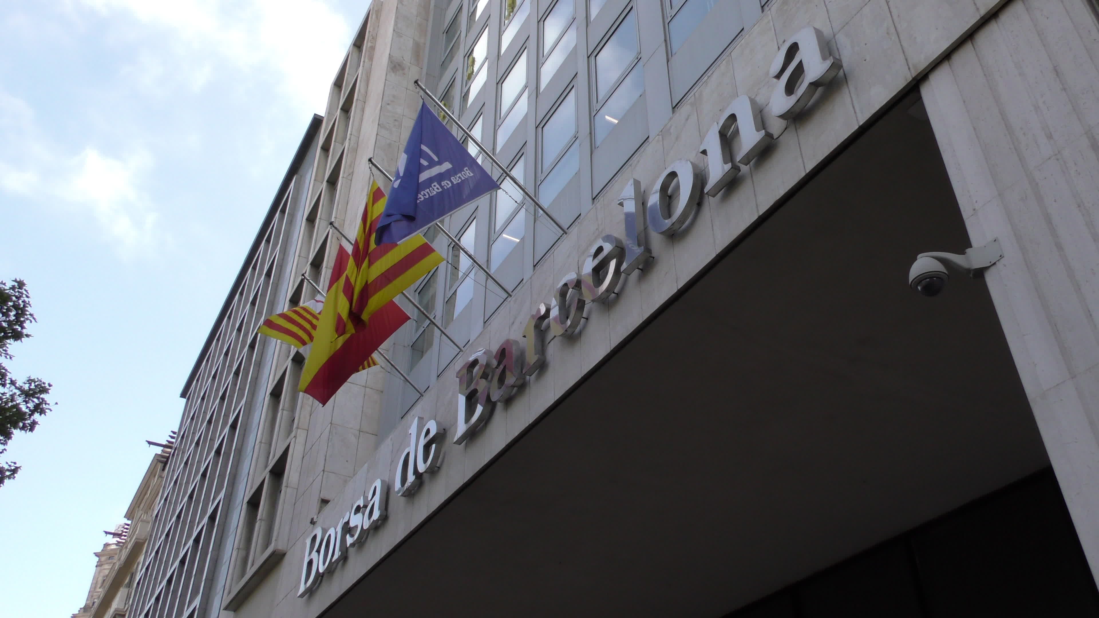 Borsa de Barcelona stock exchange, Barcelona, Spain