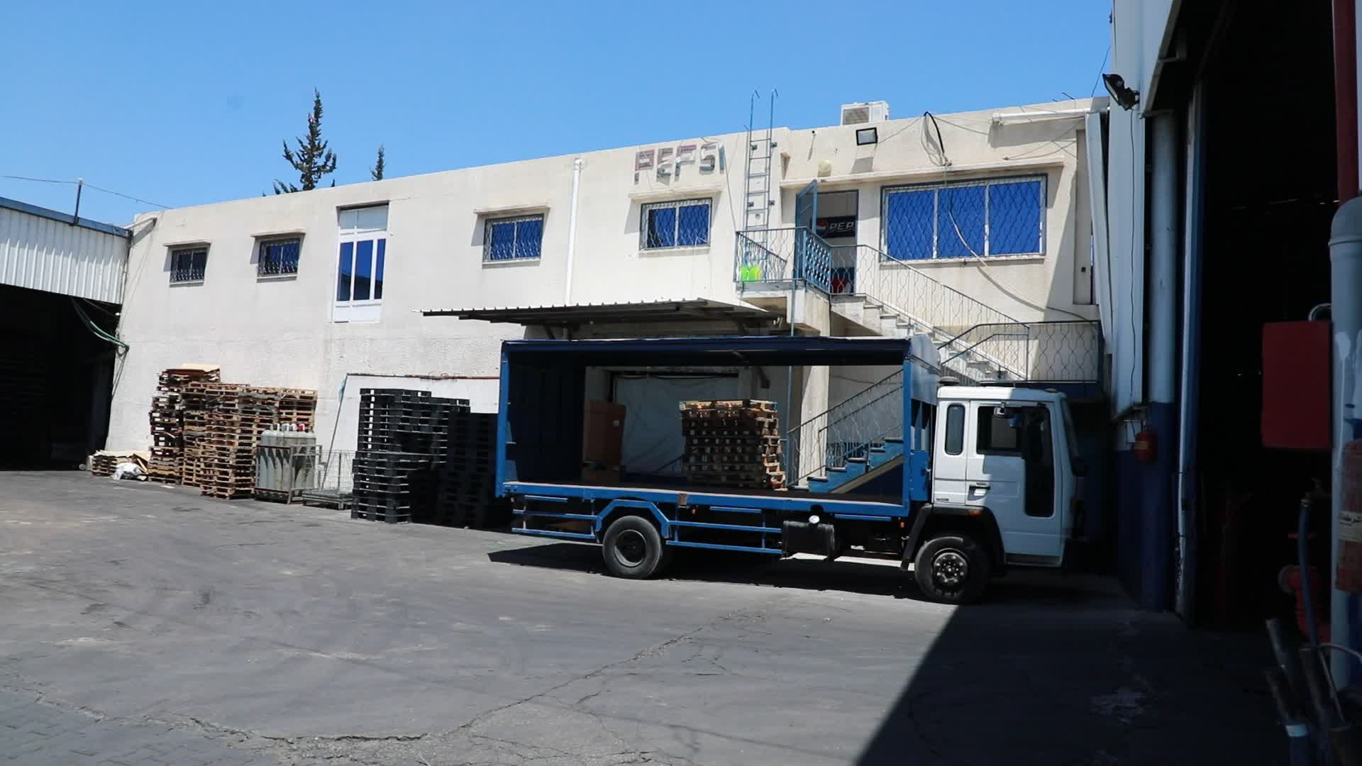 Pepsi factory in Gaza