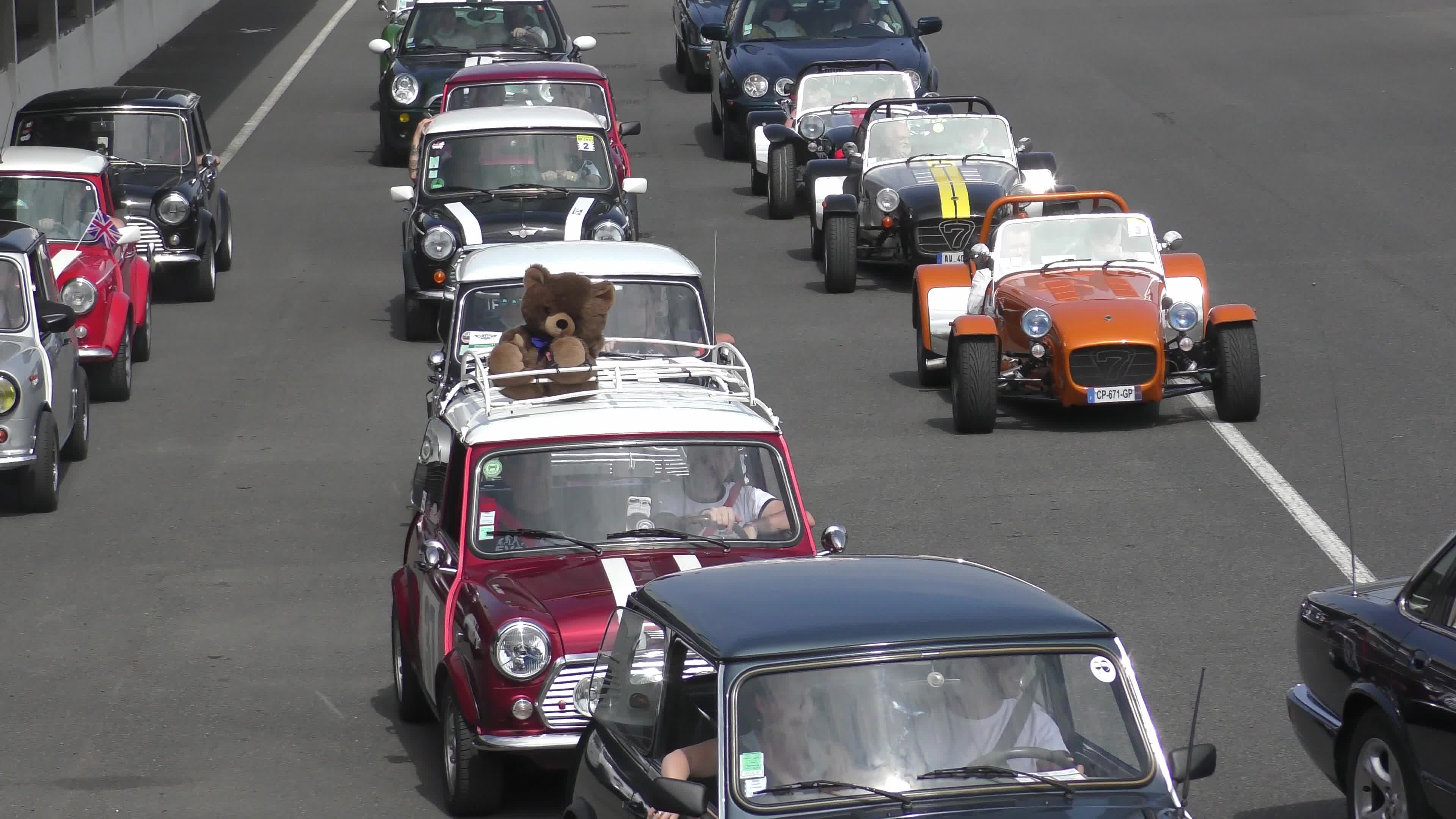Exibition and Car Racing for the 'God Save The Car Festival'