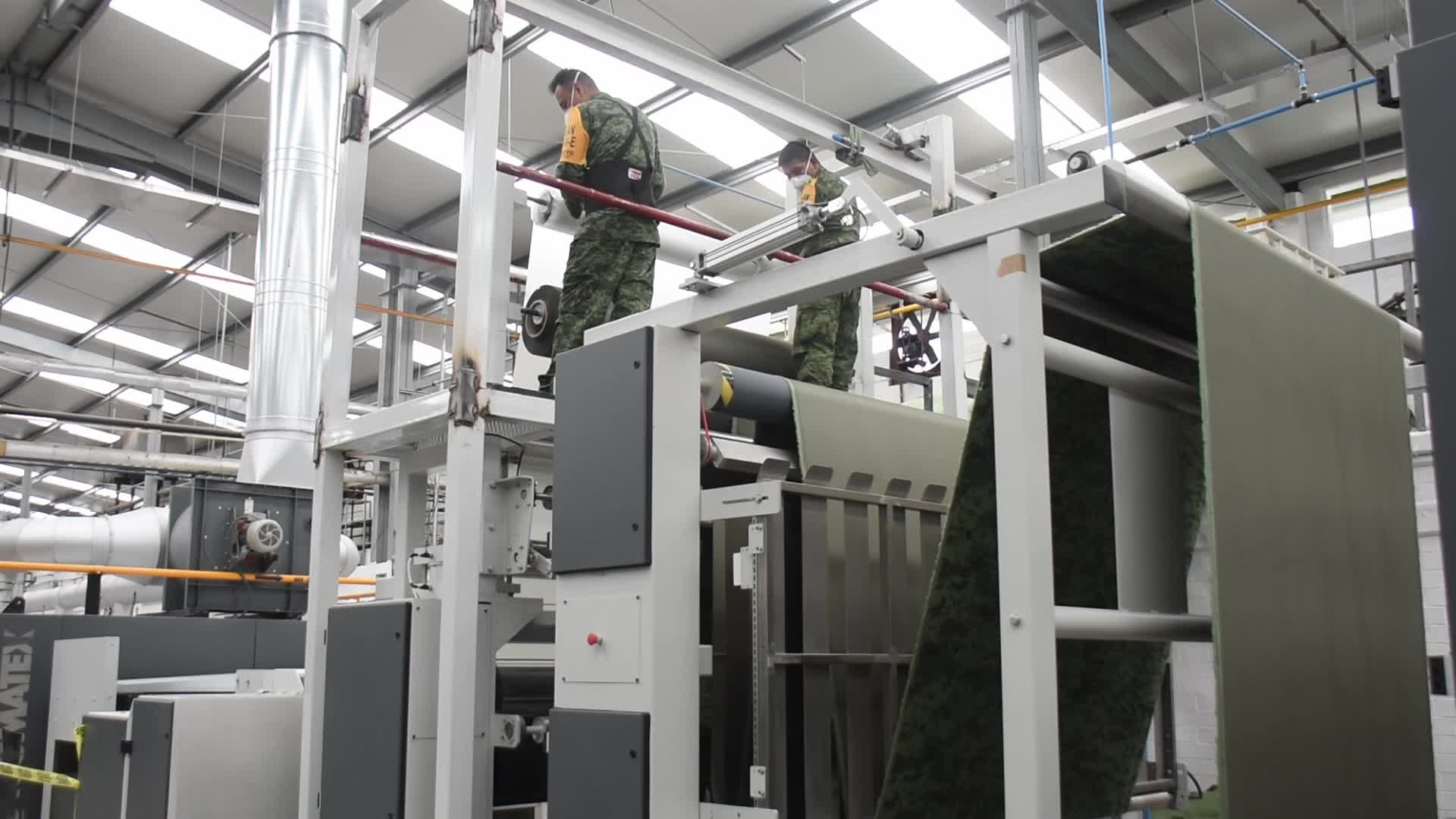 Production Of Mexican Army Uniforms