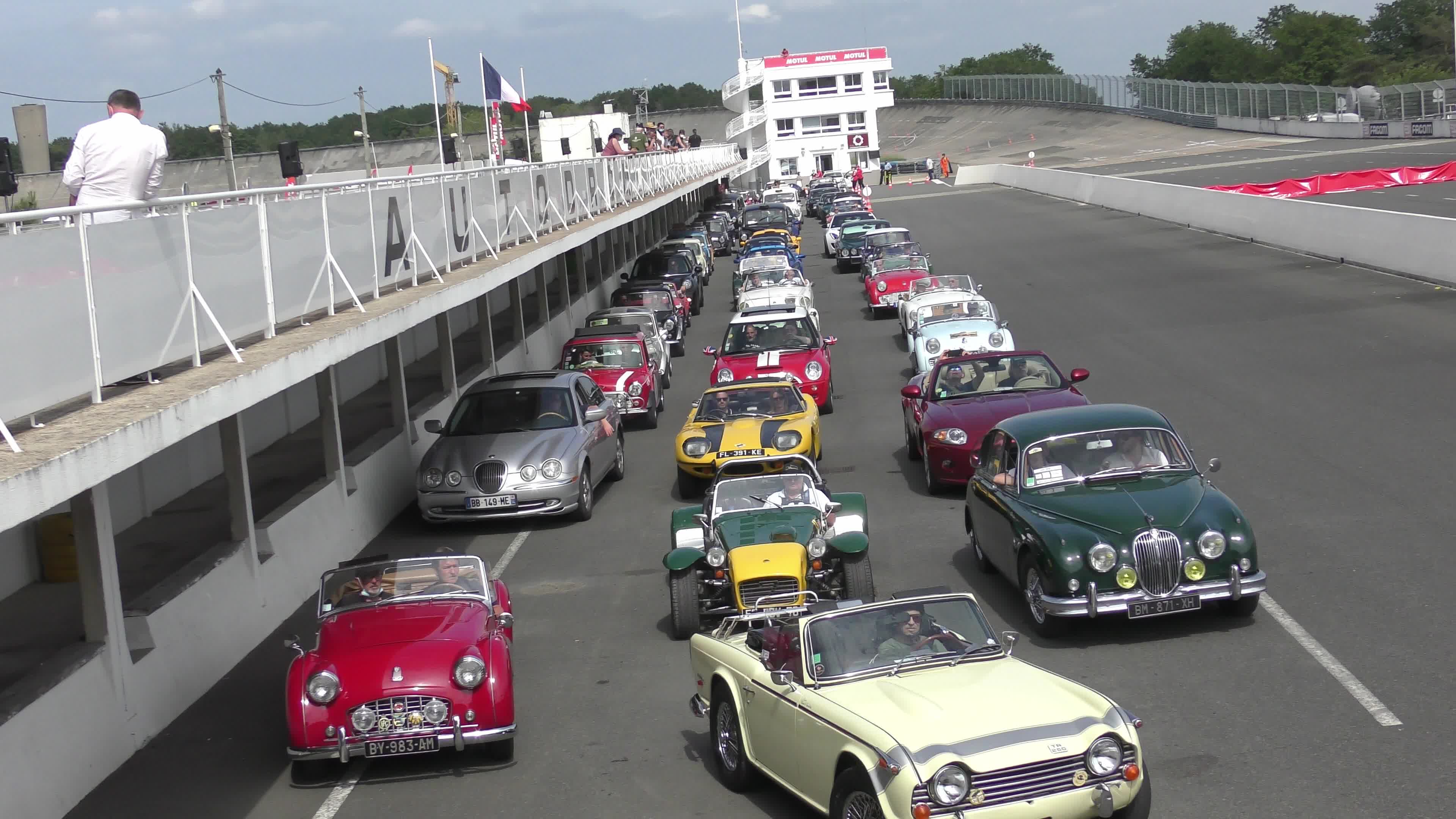 Exibition and Car Racing for the 'God Save The Car Festival'
