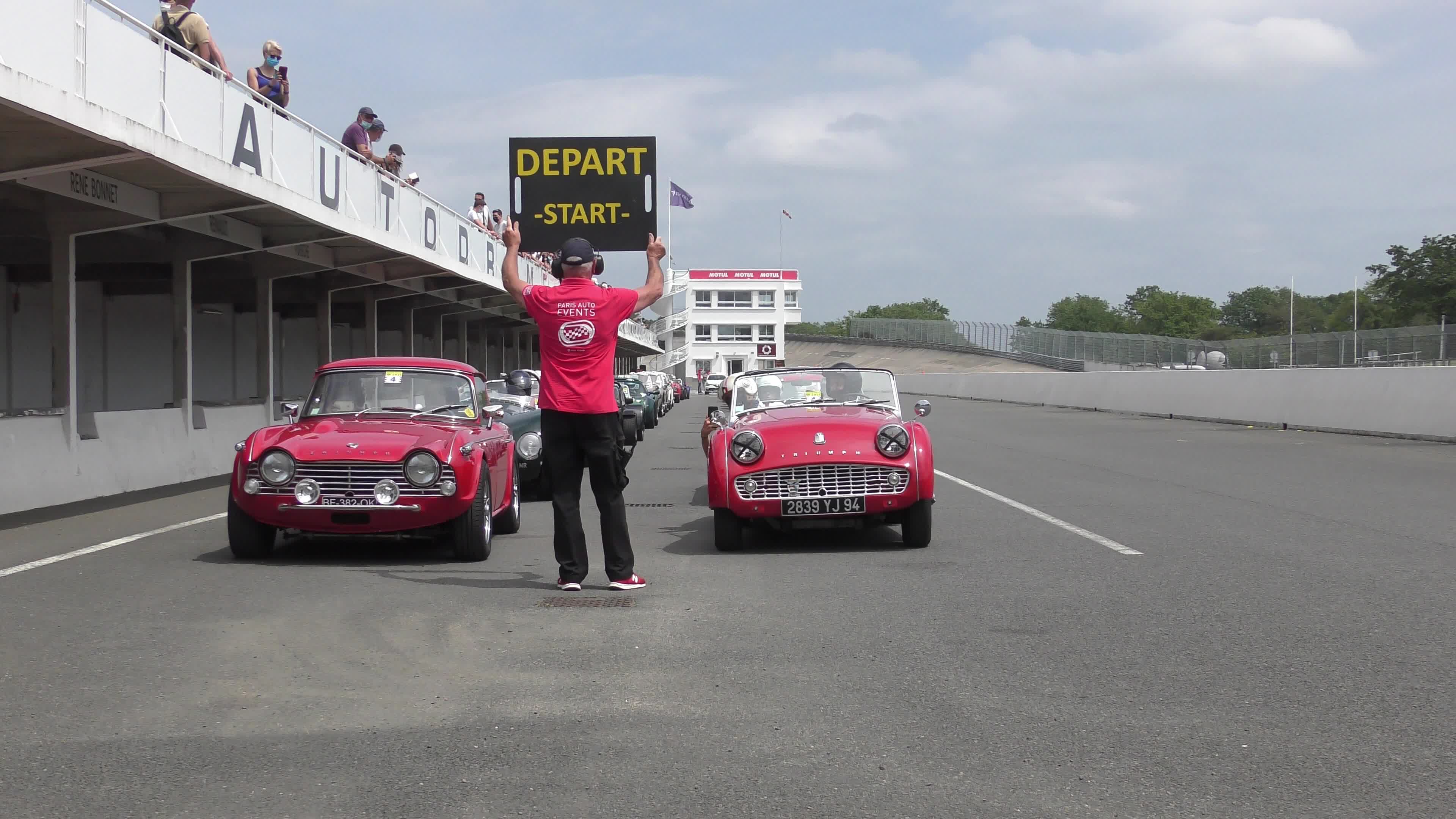 Exibition and Car Racing for the 'God Save The Car Festival'