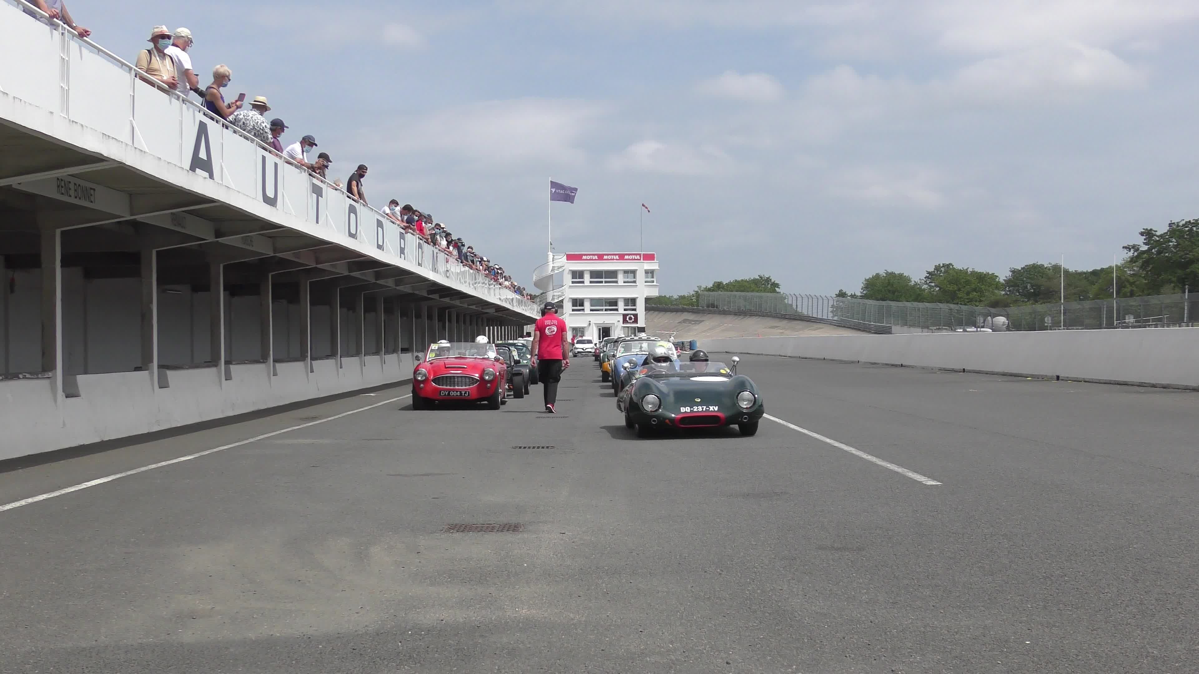 Exibition and Car Racing for the 'God Save The Car Festival'