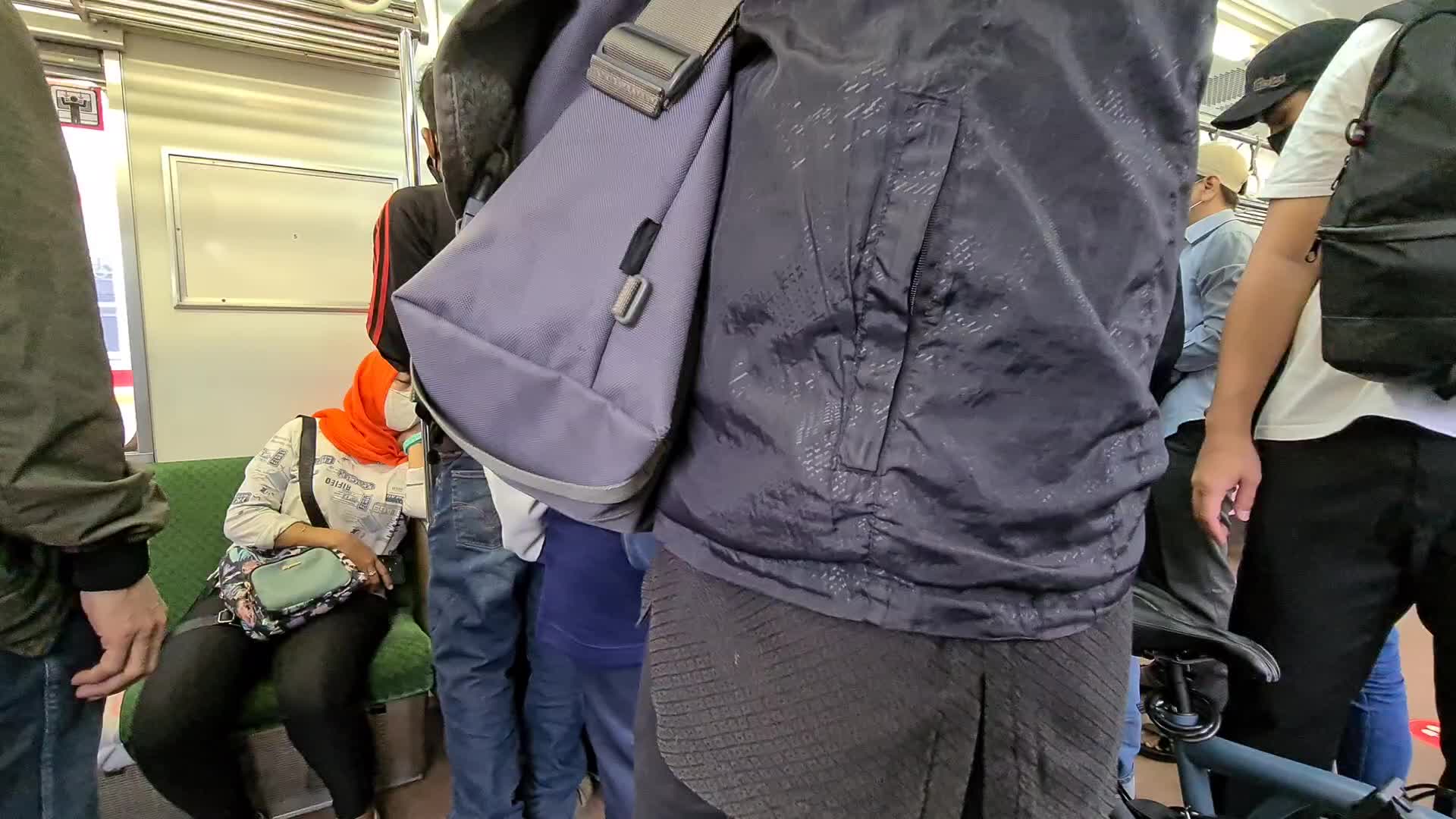 Rush hours in Indonesia amid the Covid-19 pandemic