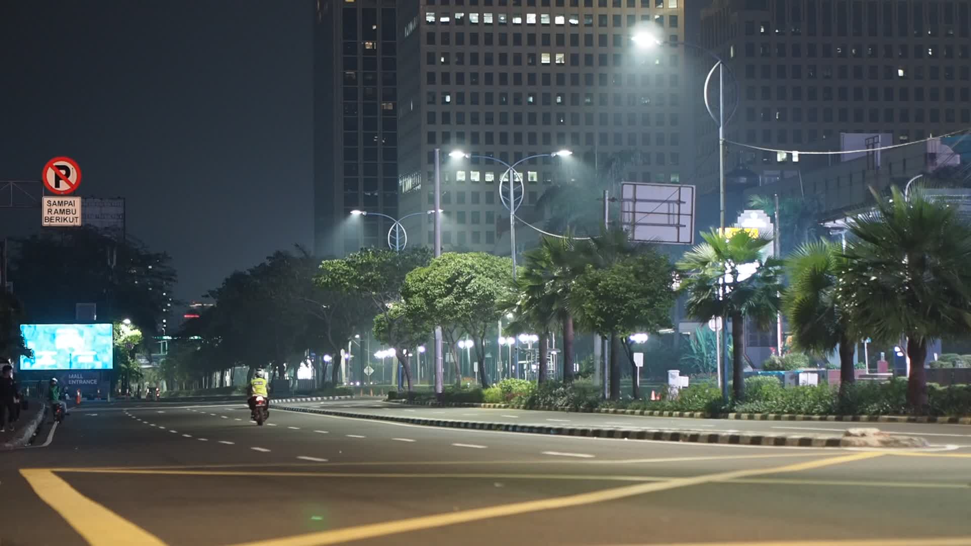 Indonesia: Early morning in the capital city
