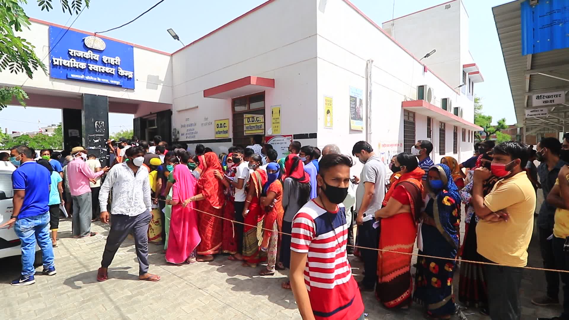 Covid-19 Vaccination Drive in Jaipur 