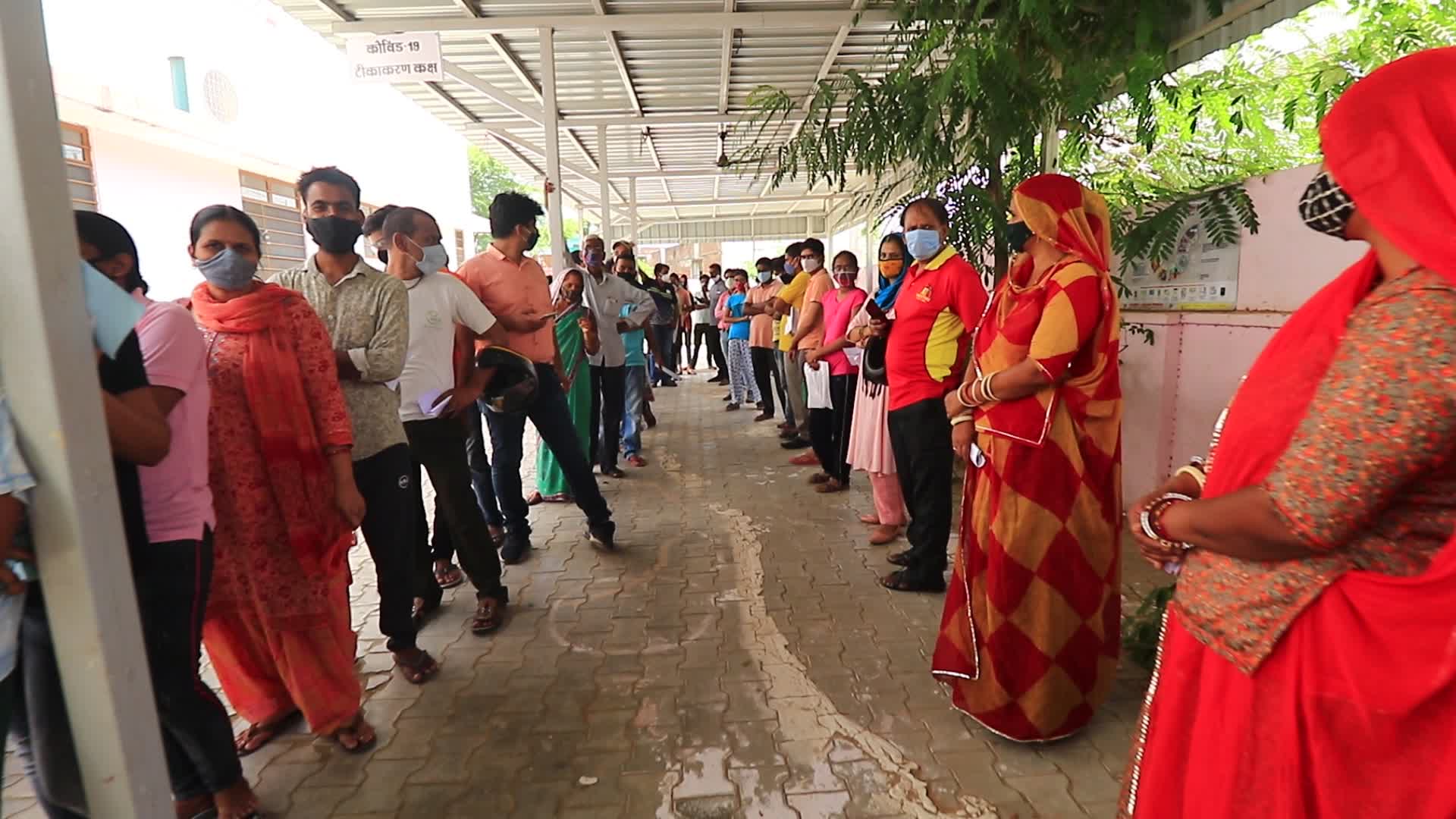Covid-19 Vaccination Drive in Jaipur 