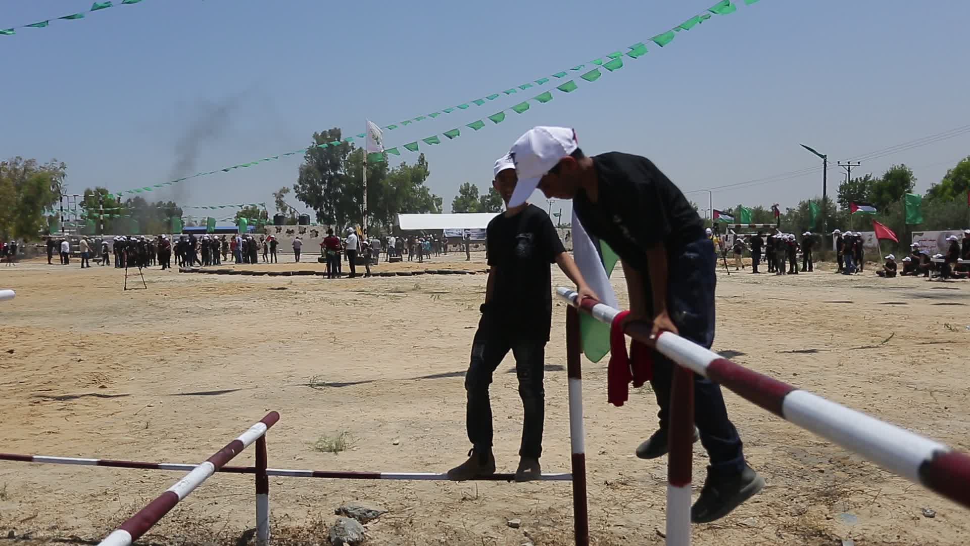 Islamic Jihad organizes a summer military camp for youth in Gaza
