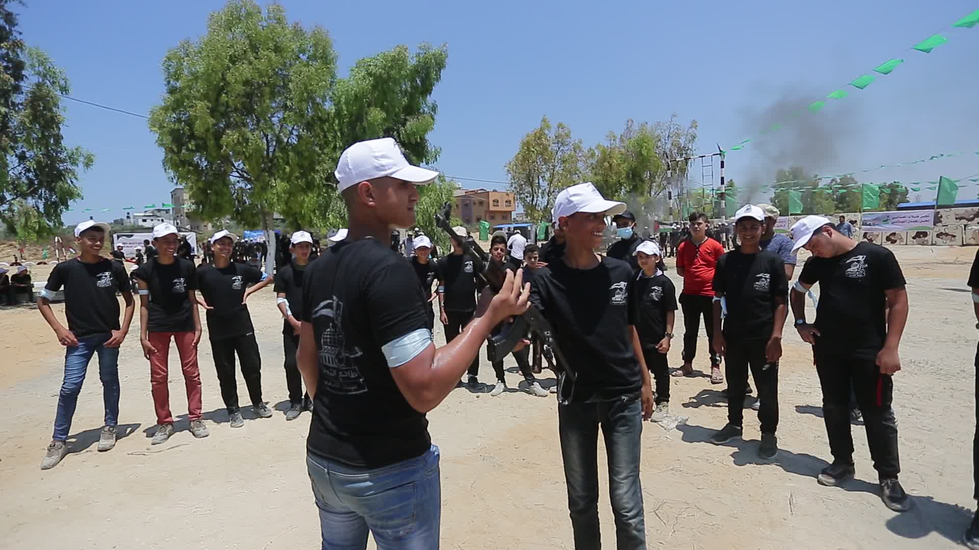 Islamic Jihad organizes a summer military camp for youth in Gaza