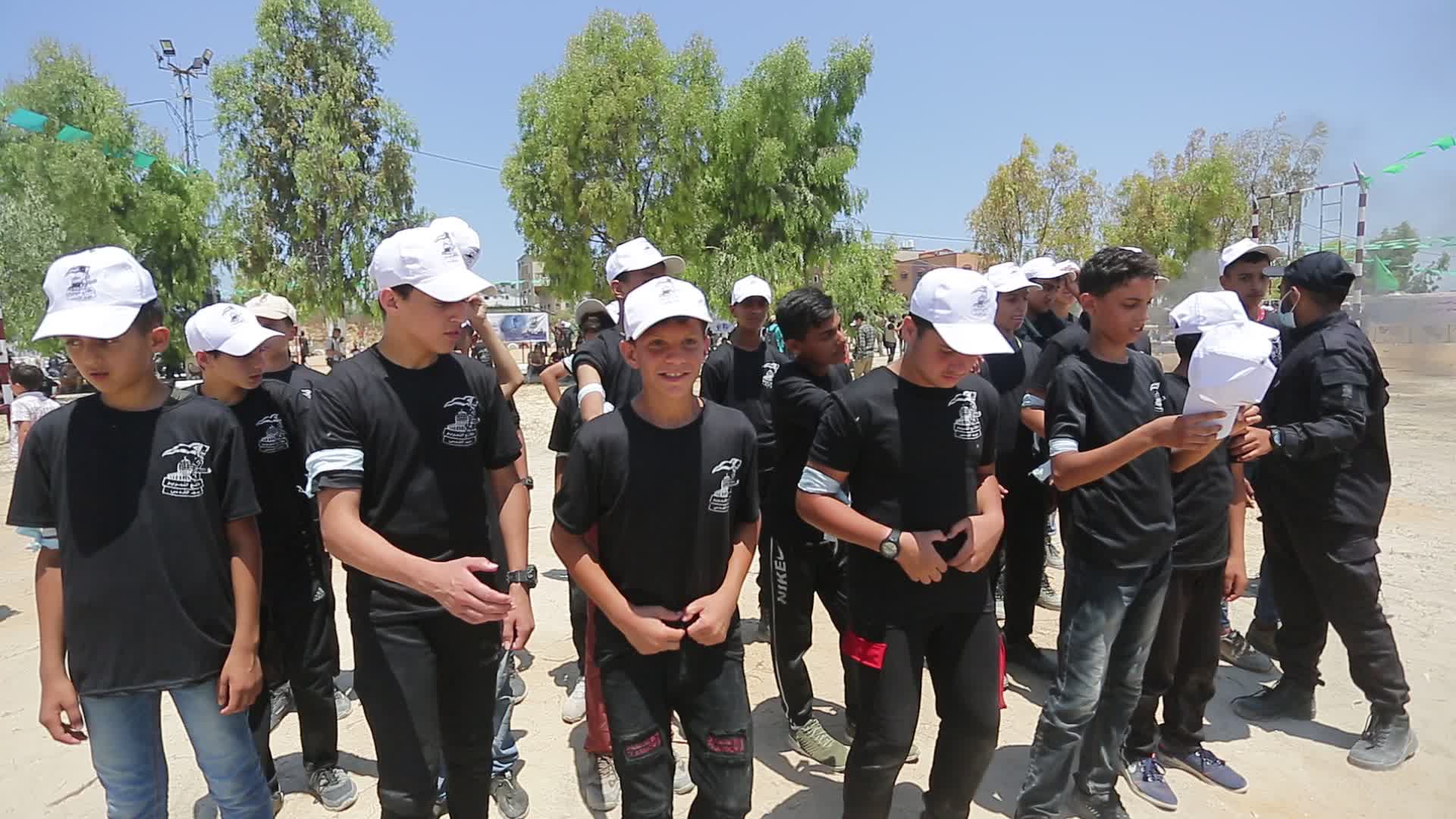 Islamic Jihad organizes a summer military camp for youth in Gaza