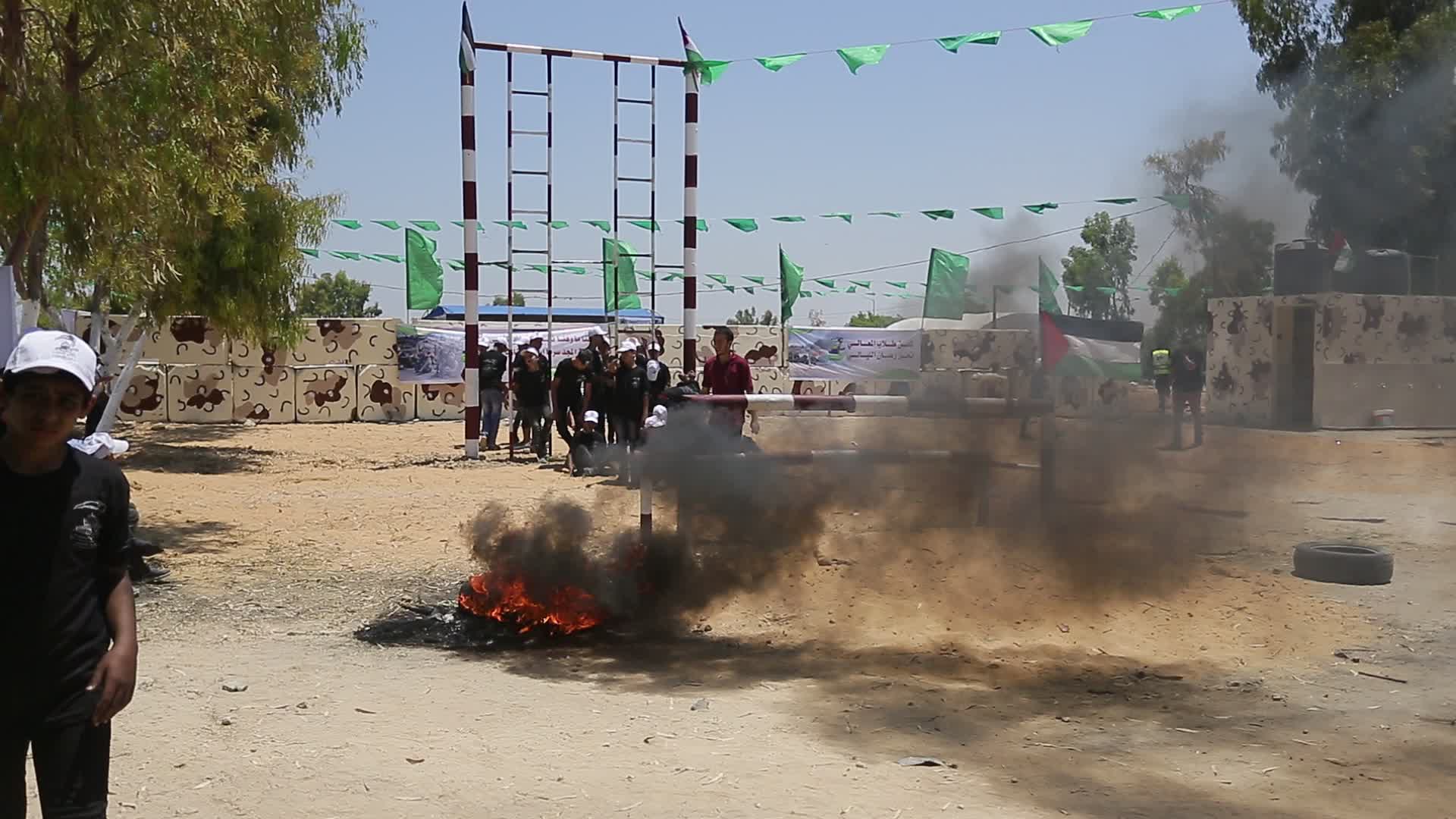 Islamic Jihad organizes a summer military camp for youth in Gaza