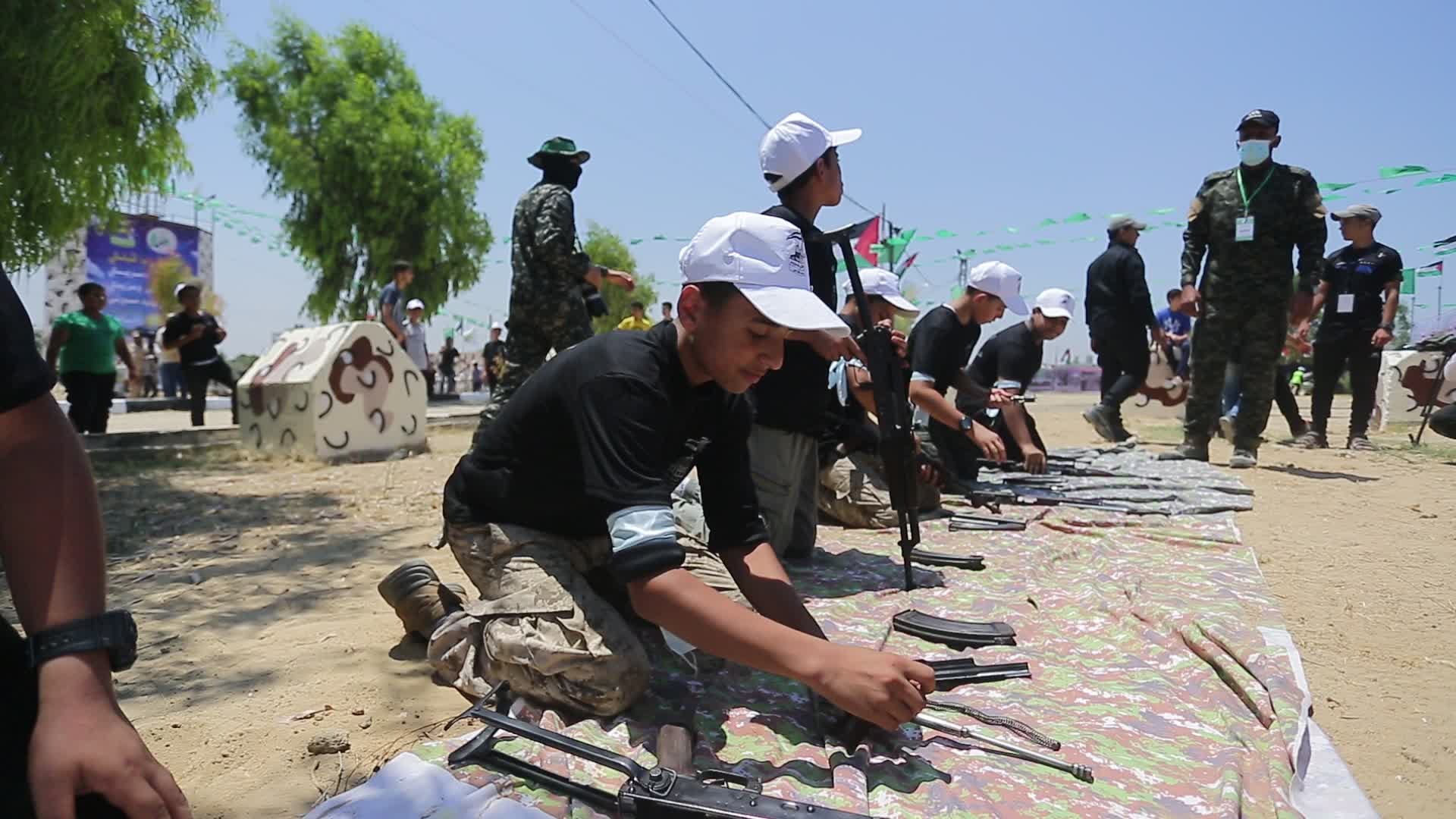 Islamic Jihad organizes a summer military camp for youth in Gaza