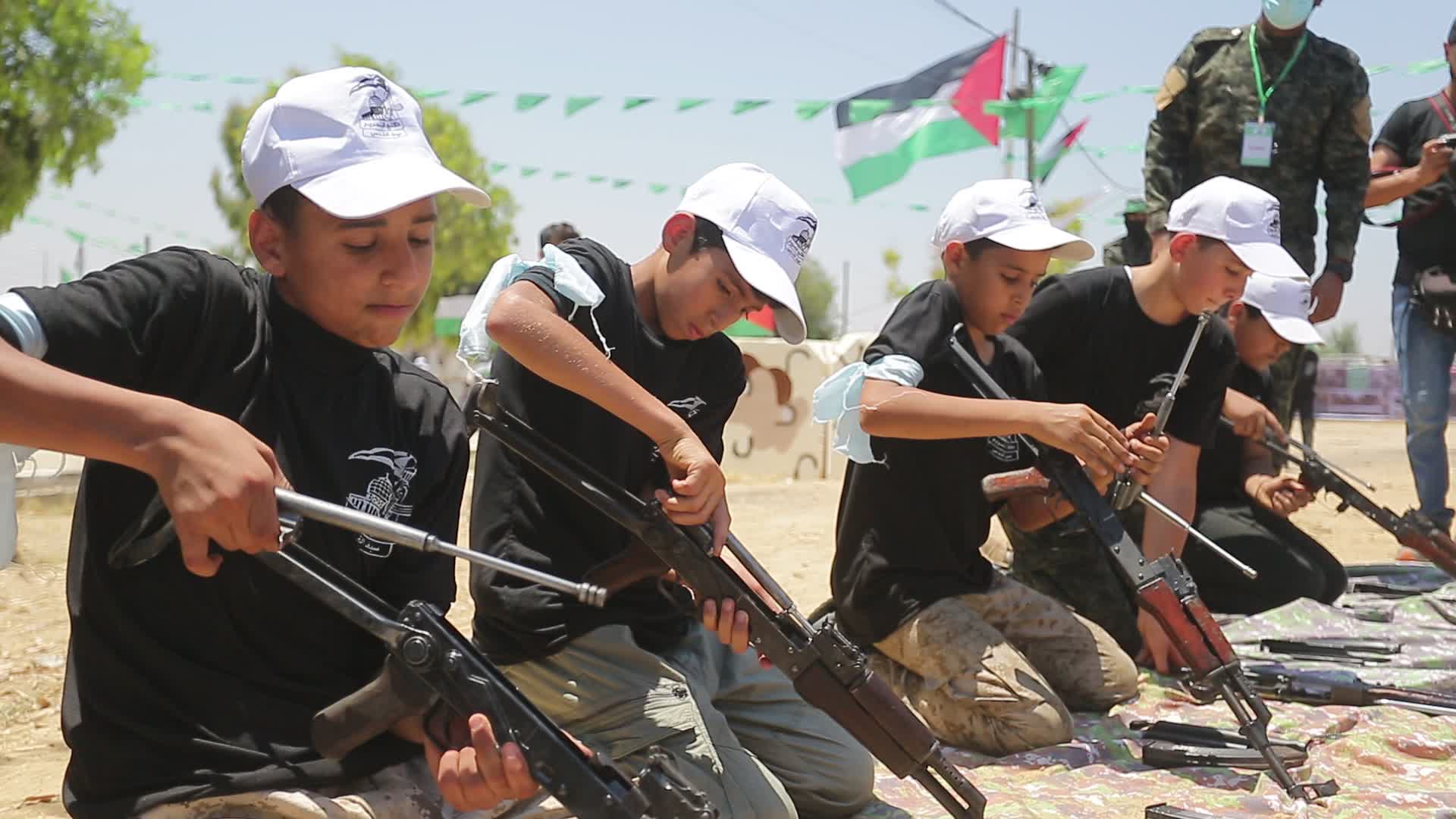 Islamic Jihad organizes a summer military camp for youth in Gaza