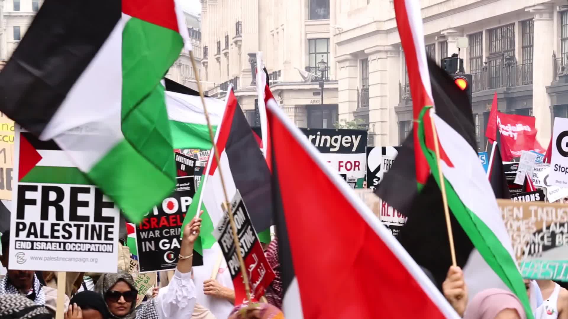 Anti-Government protests in London