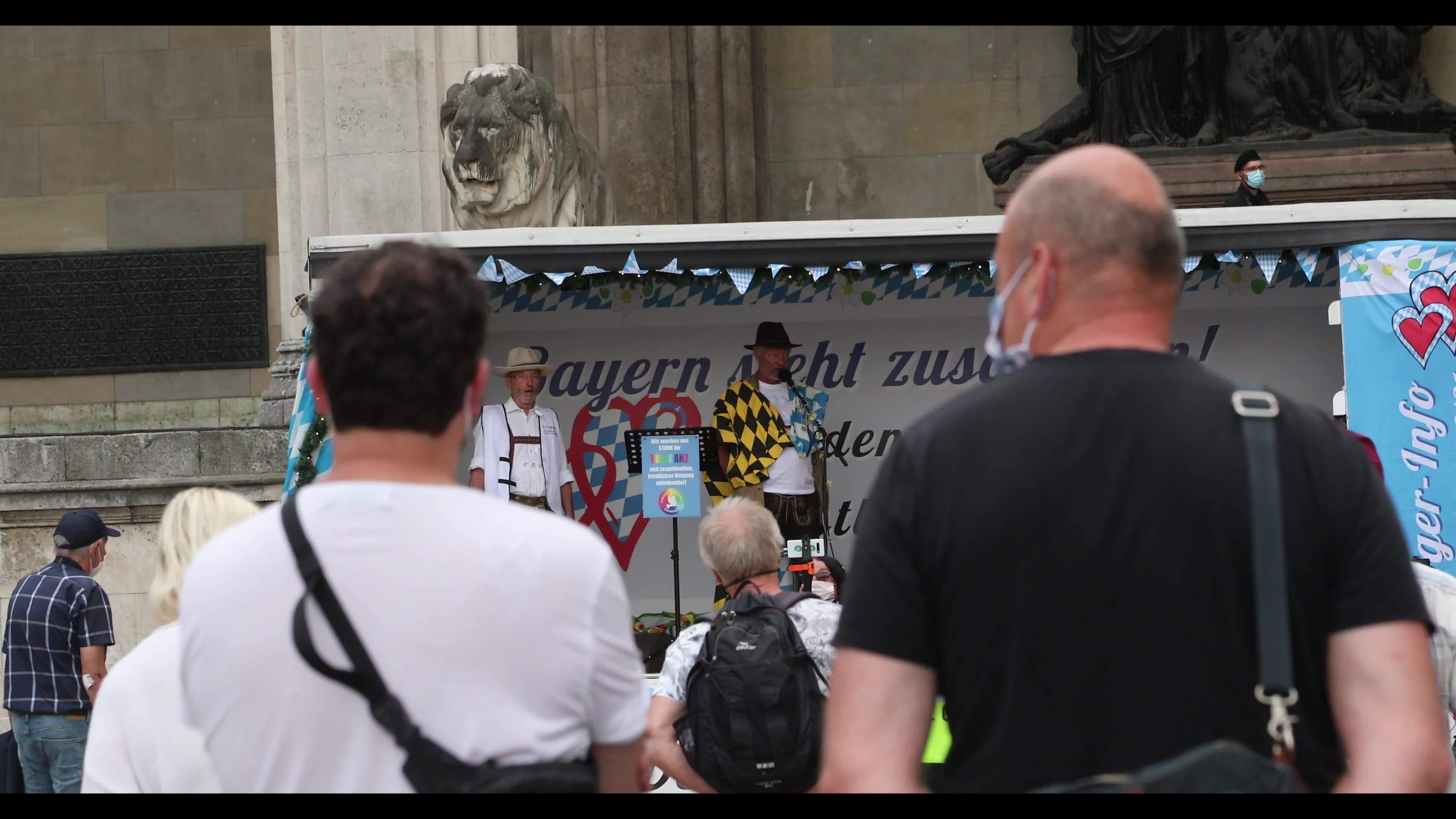 Querdenken activists start a referendum to dismiss the Bavarian Parliament