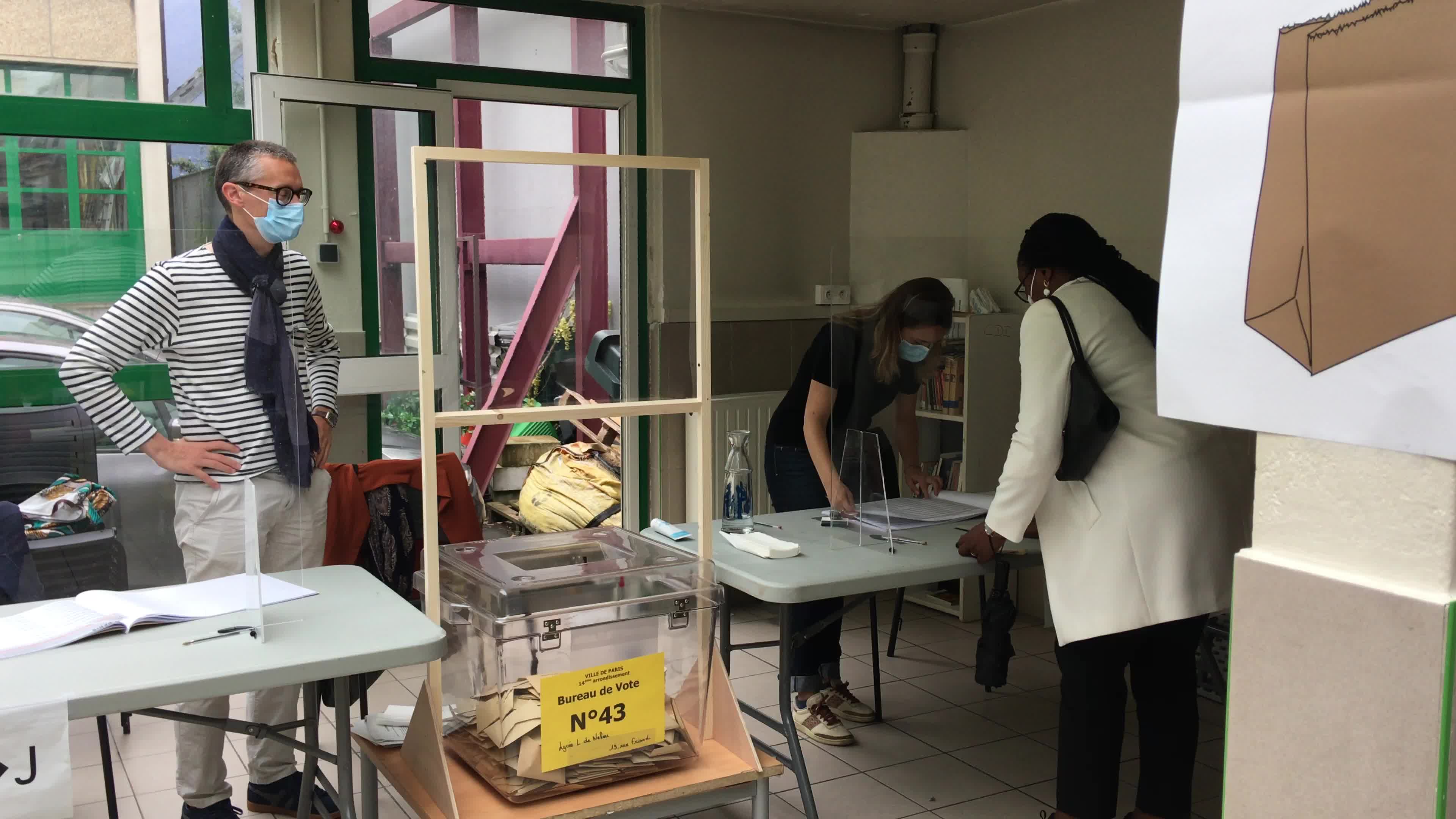Second round of the French regional elections in Paris