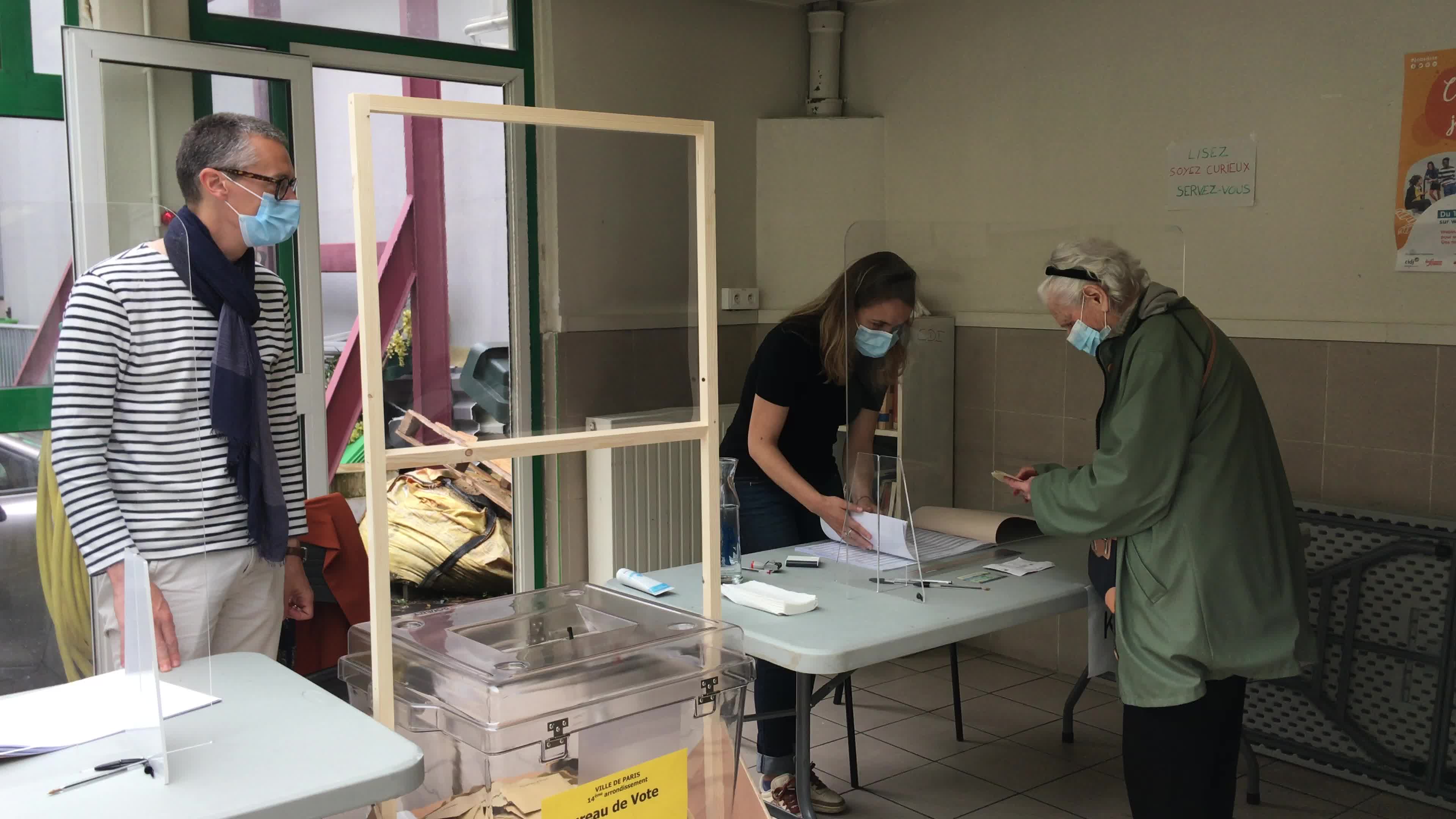 Second round of the French regional elections in Paris