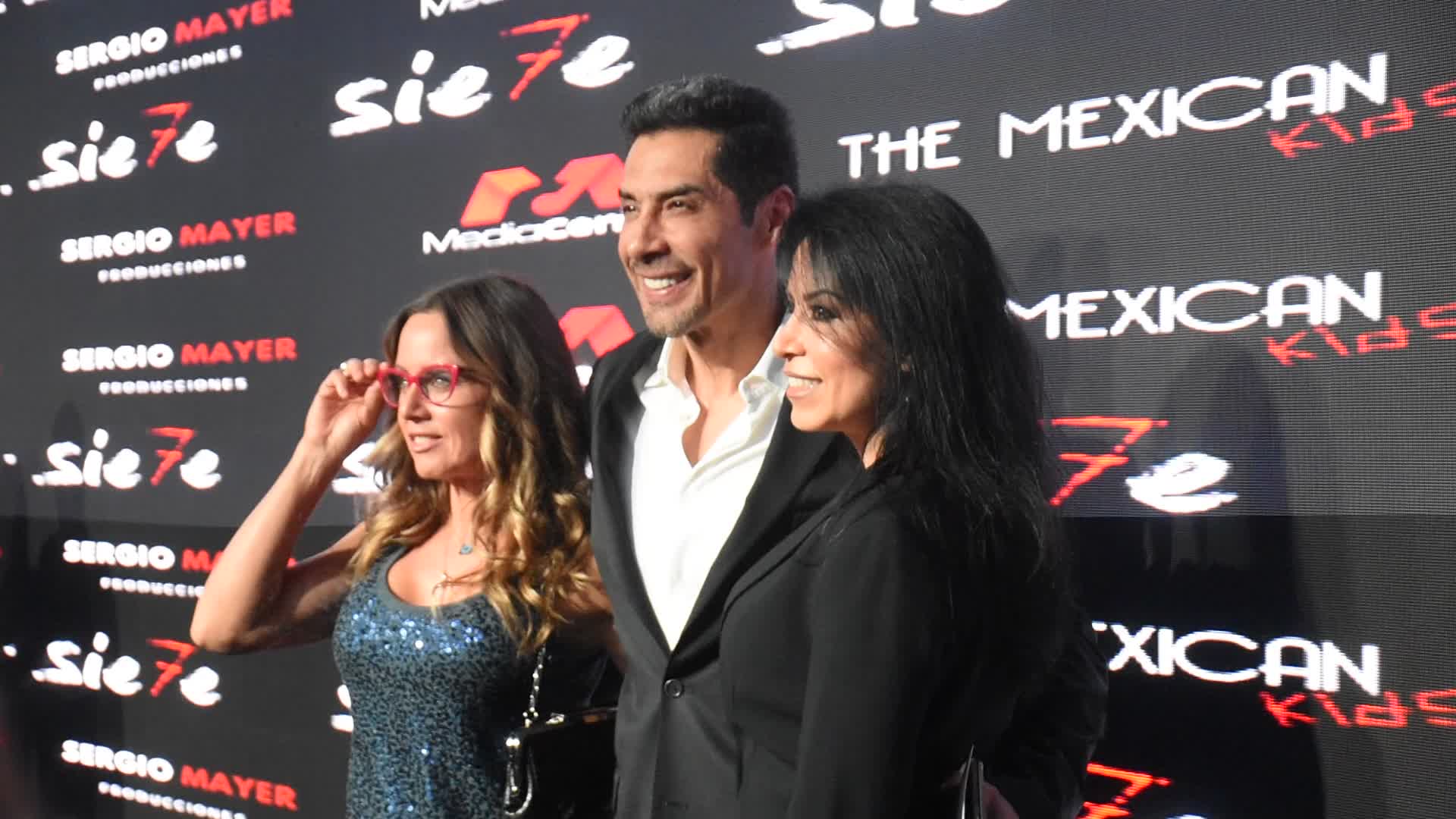 The Musical Siete Red Carpet In Mexico