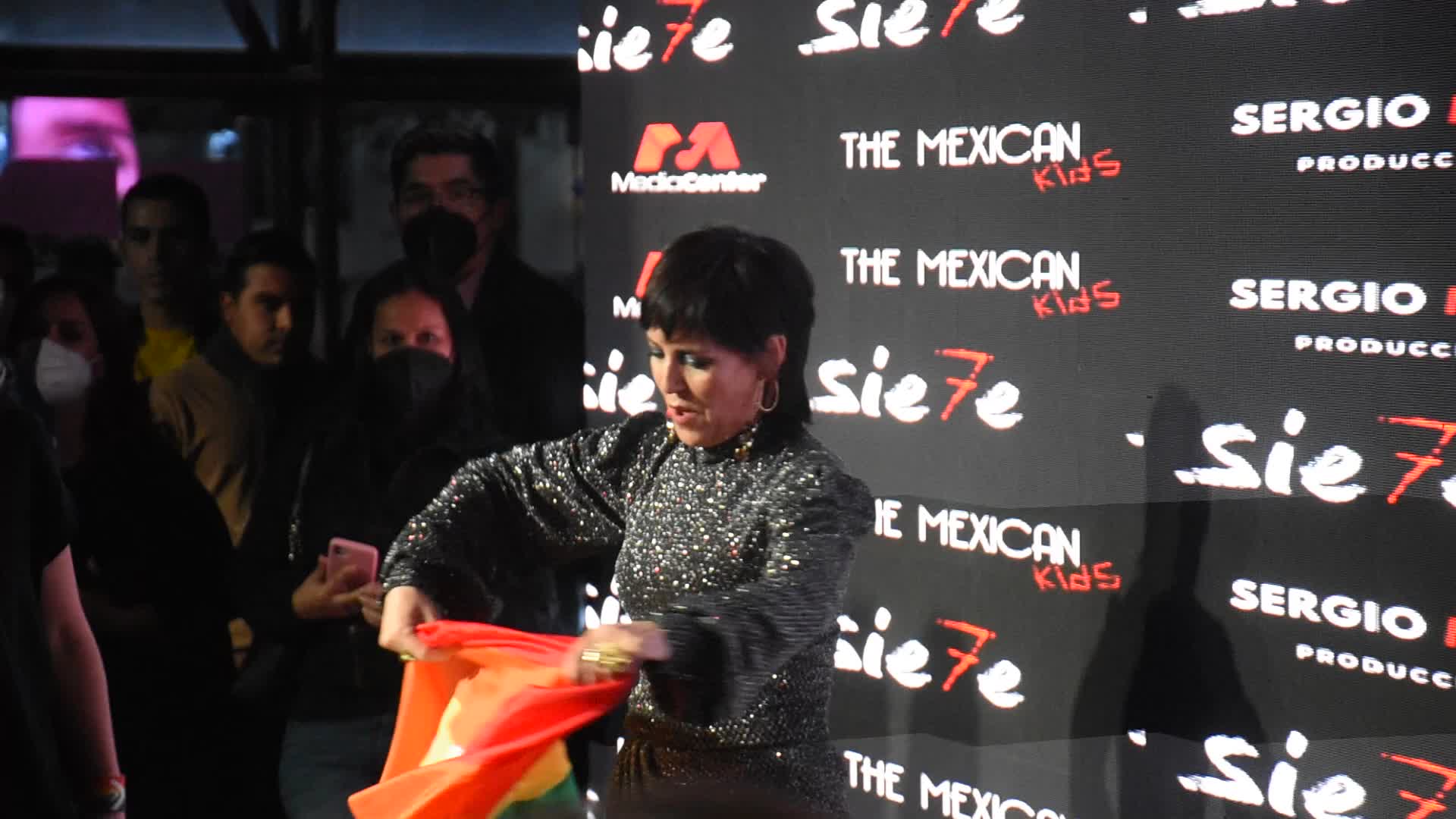 The Musical Siete Red Carpet In Mexico