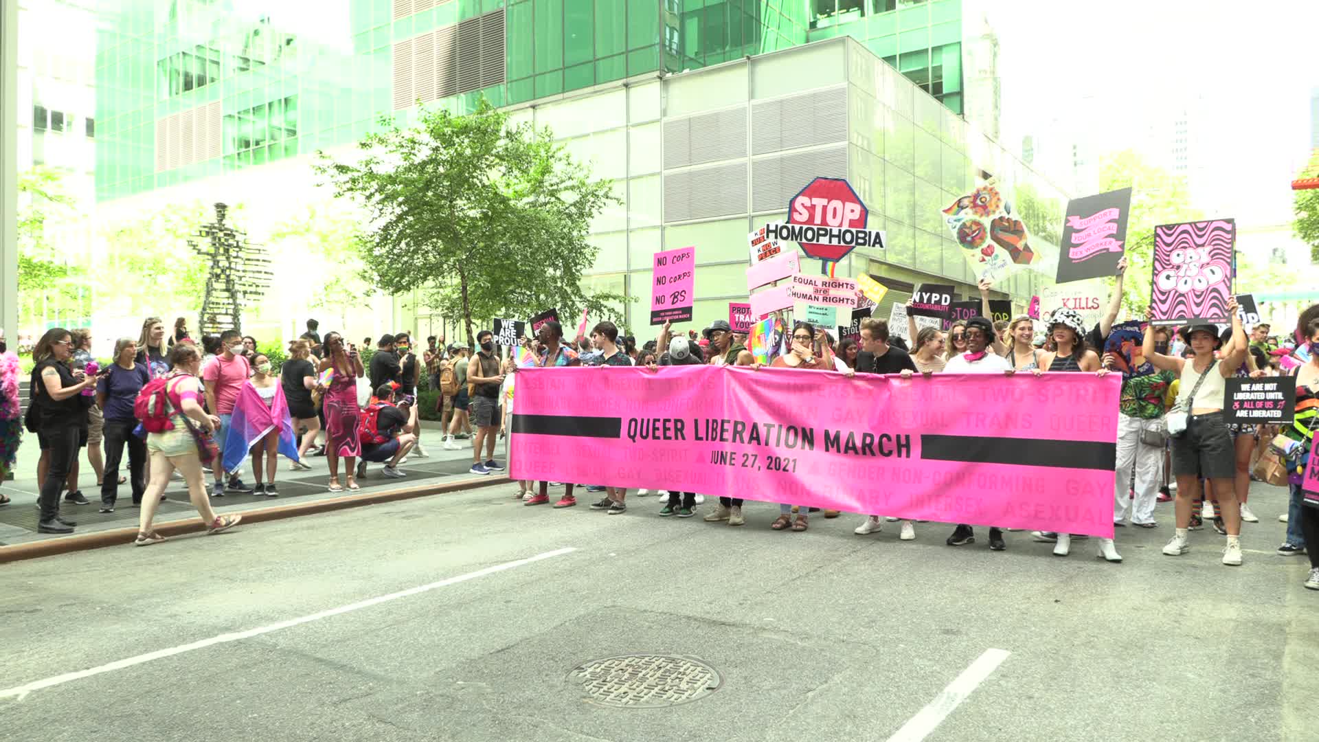 NYC: Queer Liberation March for Pride 2021