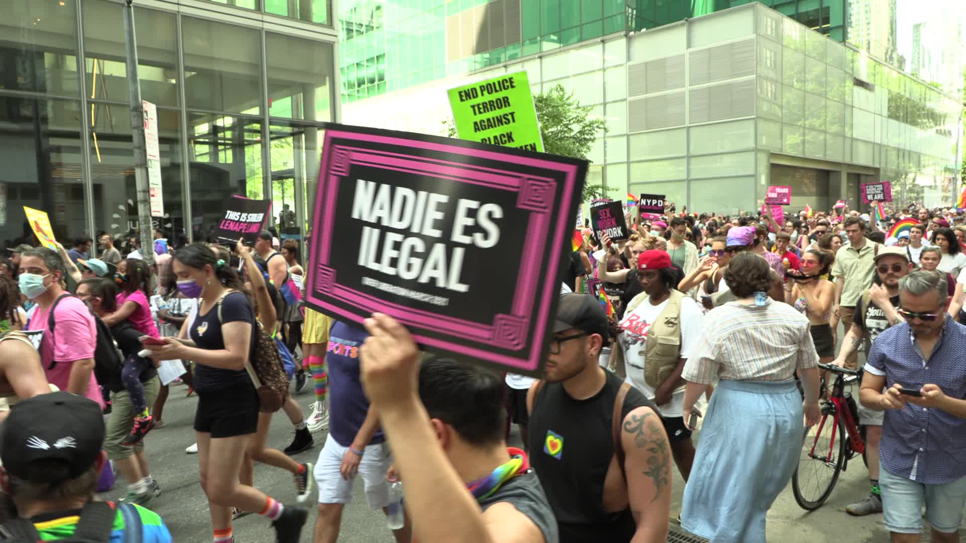 NYC: Queer Liberation March for Pride 2021