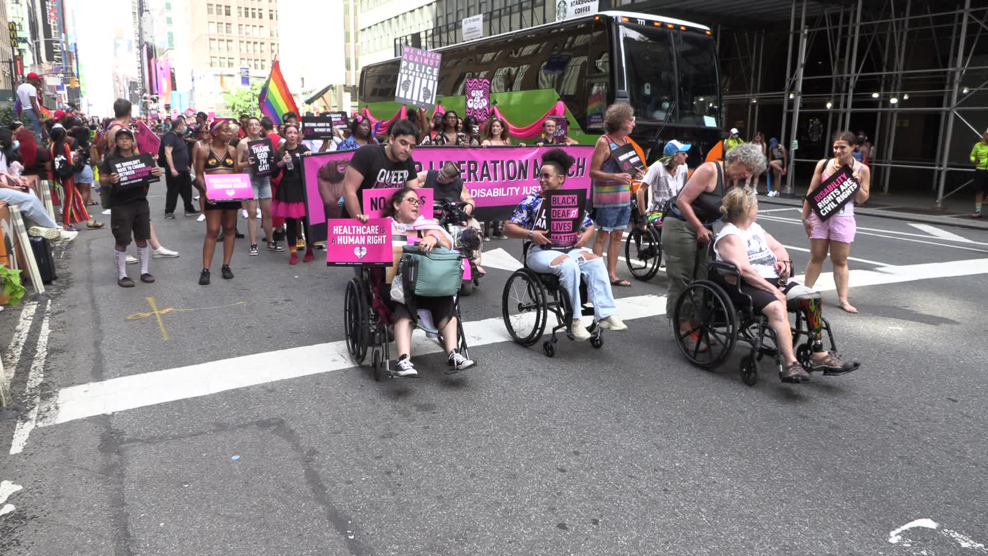 NYC: Queer Liberation March for Pride 2021