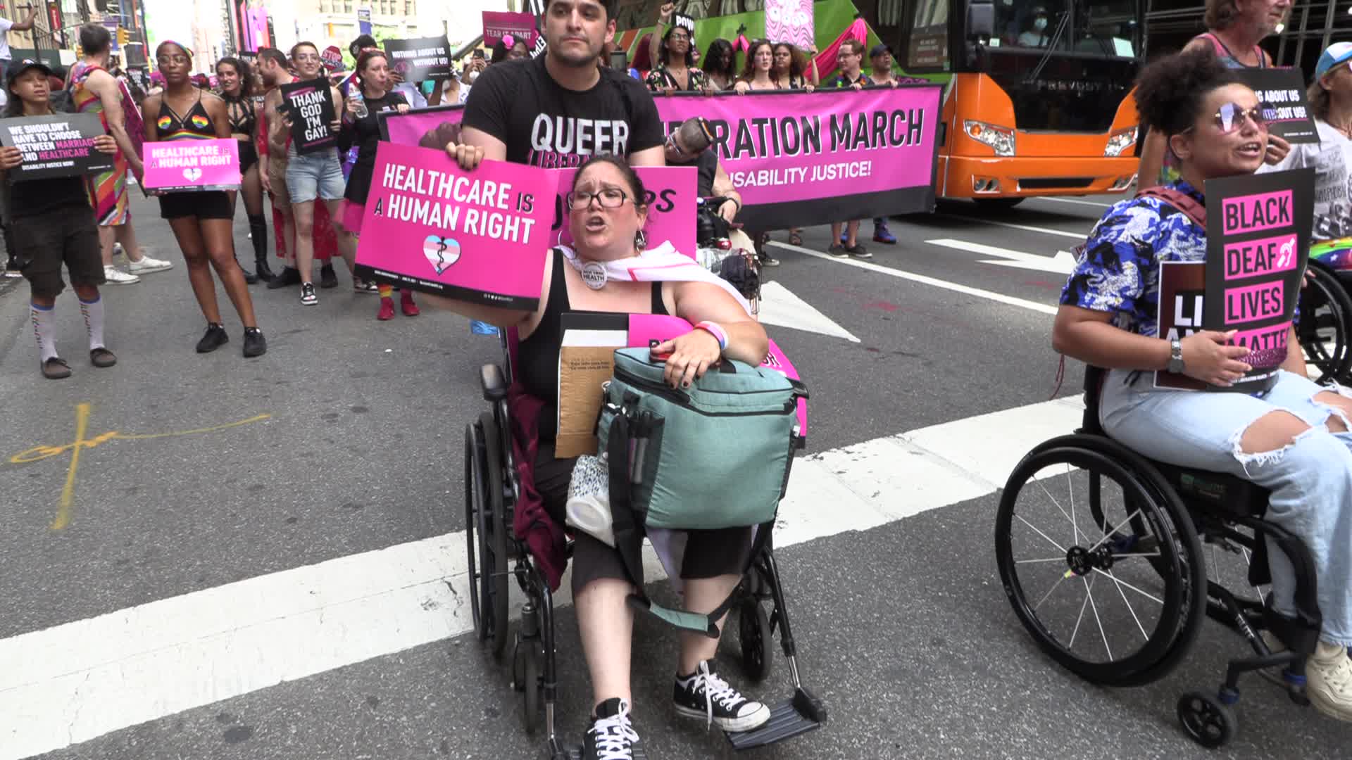 NYC: Queer Liberation March for Pride 2021