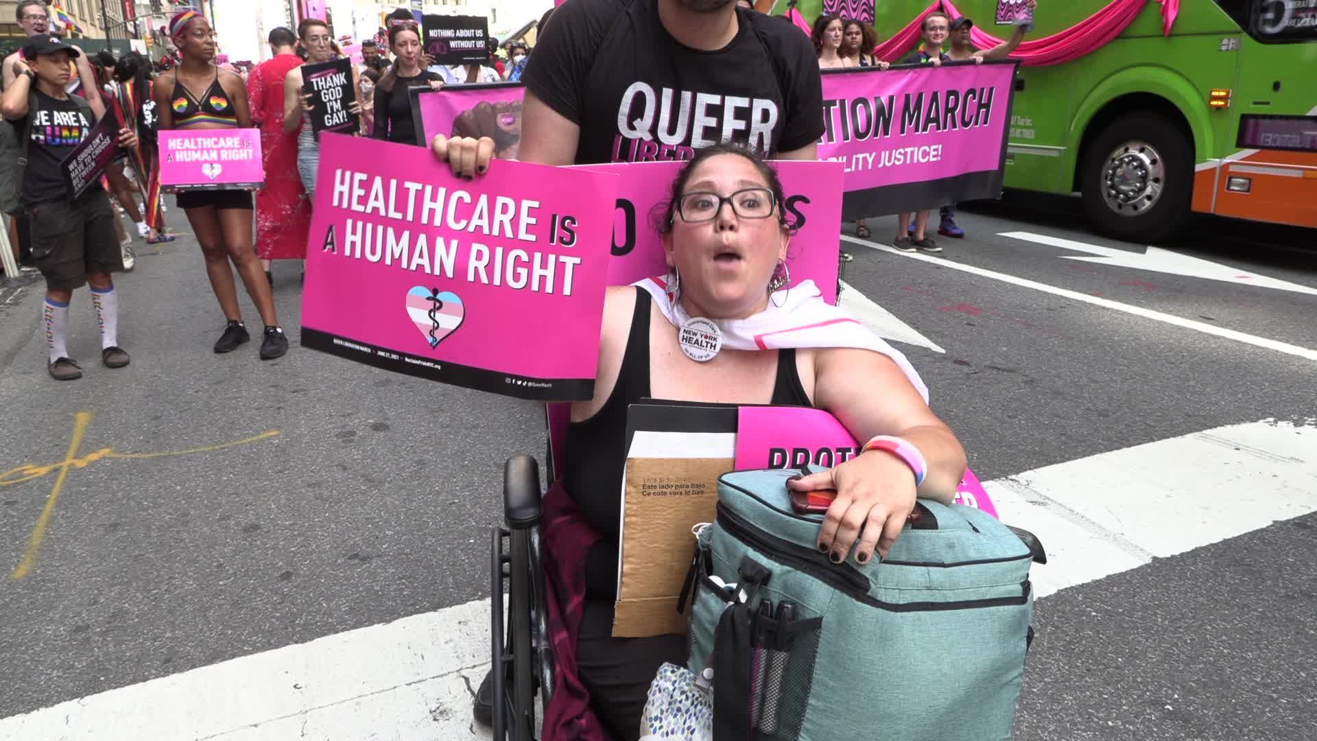 NYC: Queer Liberation March for Pride 2021