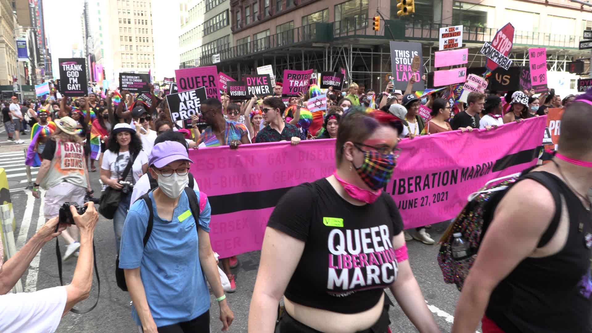 NYC: Queer Liberation March for Pride 2021