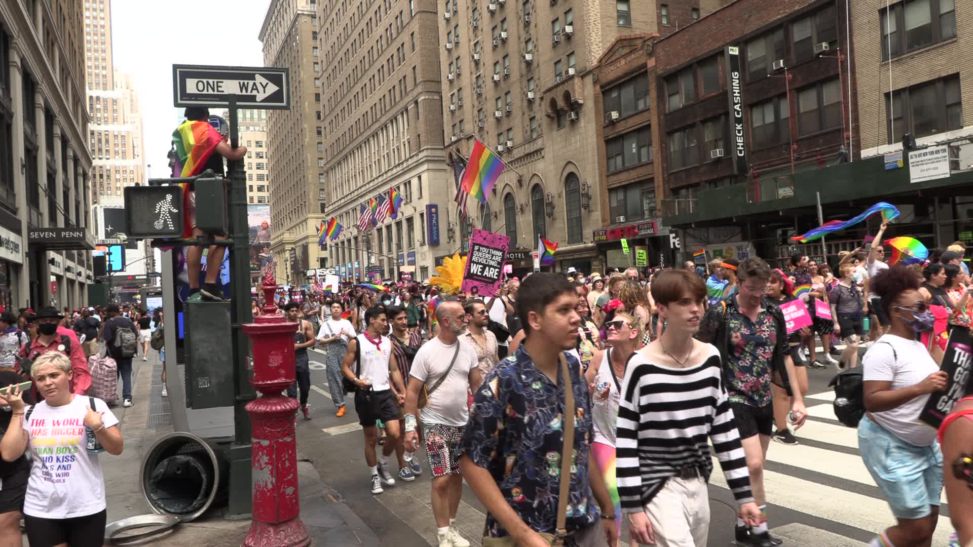 NYC: Queer Liberation March for Pride 2021