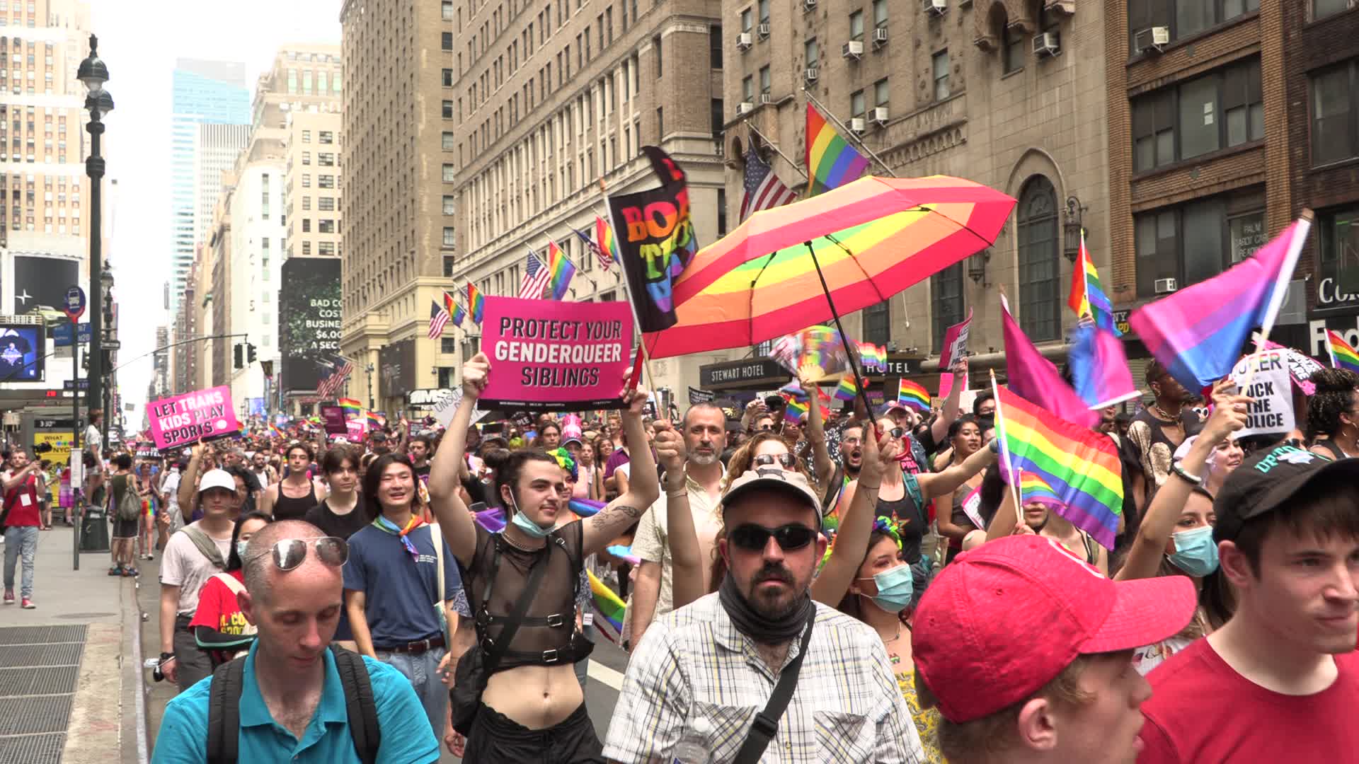 NYC: Queer Liberation March for Pride 2021