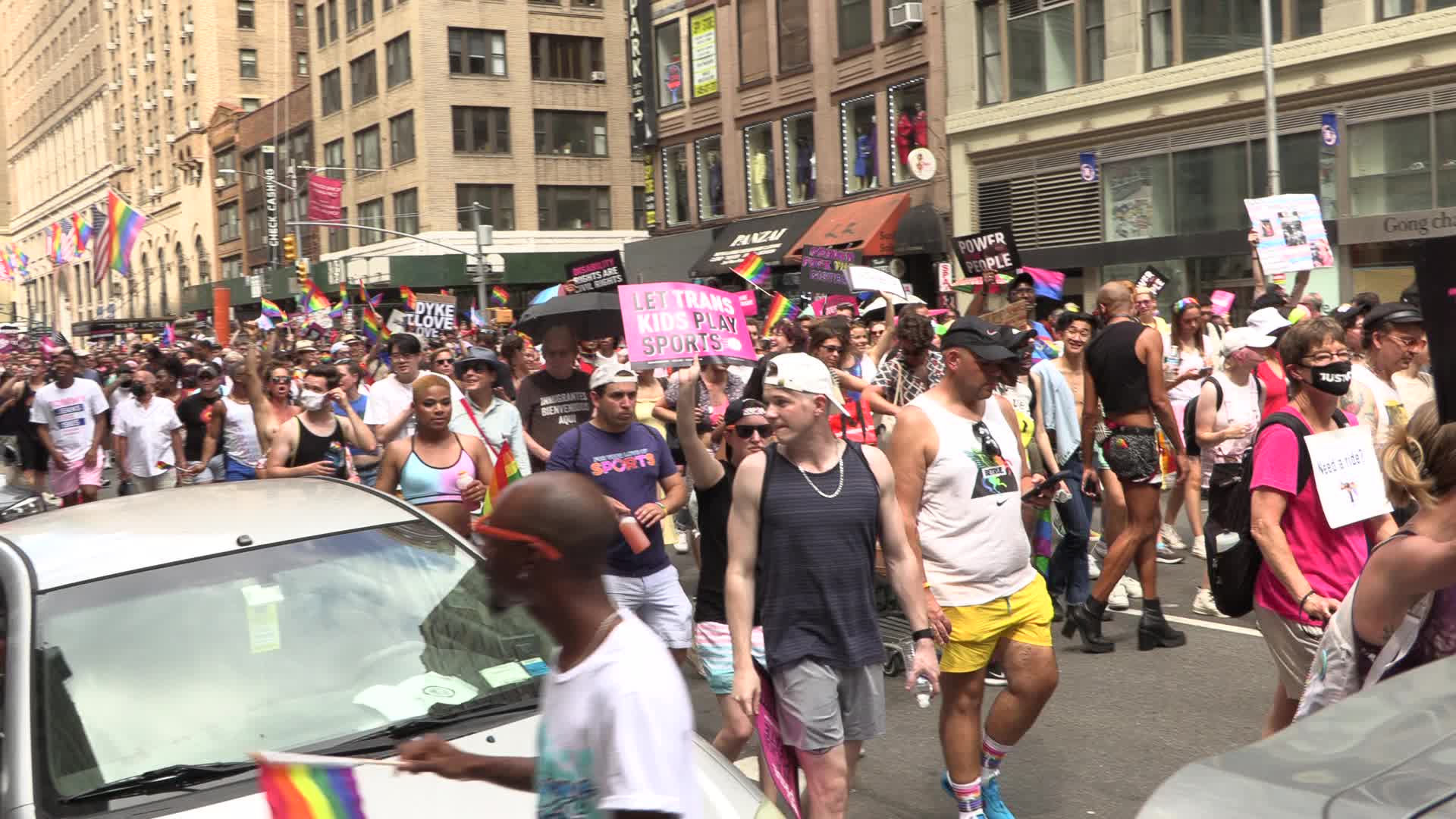 NYC: Queer Liberation March for Pride 2021