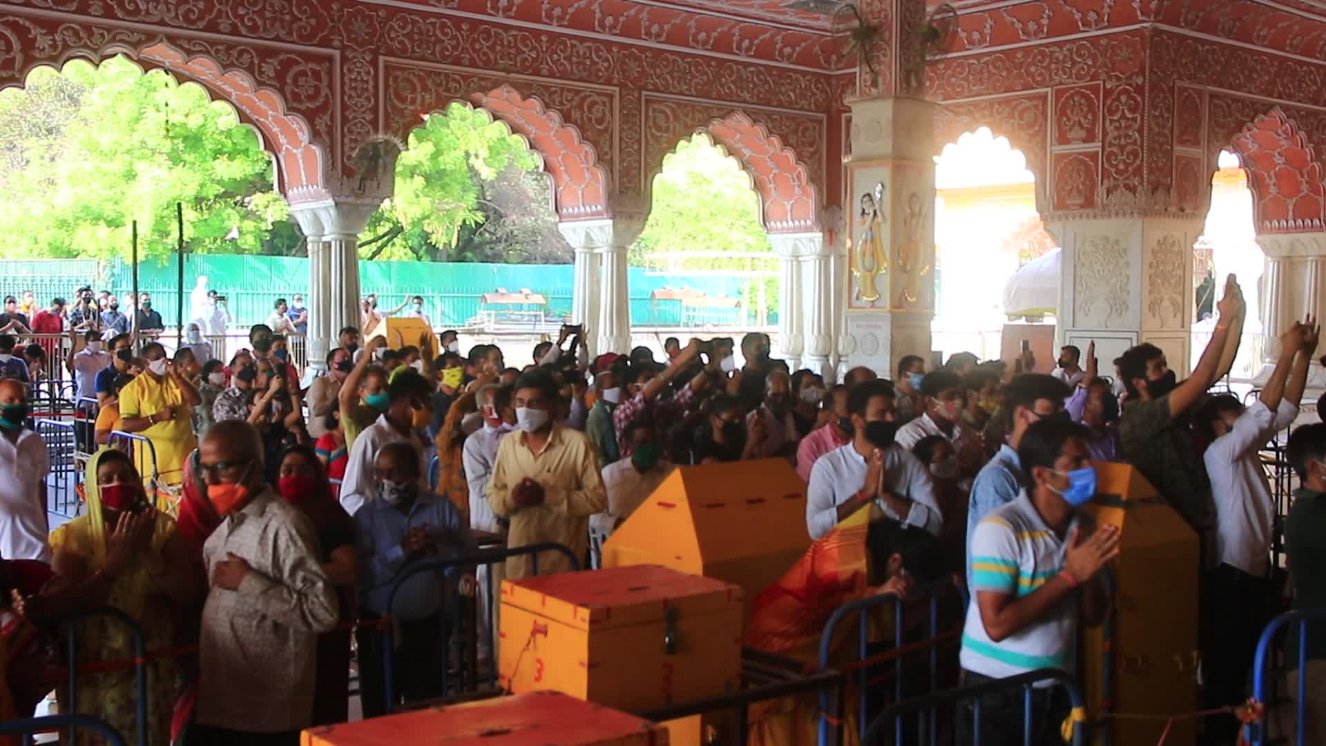 Temples Reopen in Jaipur 
