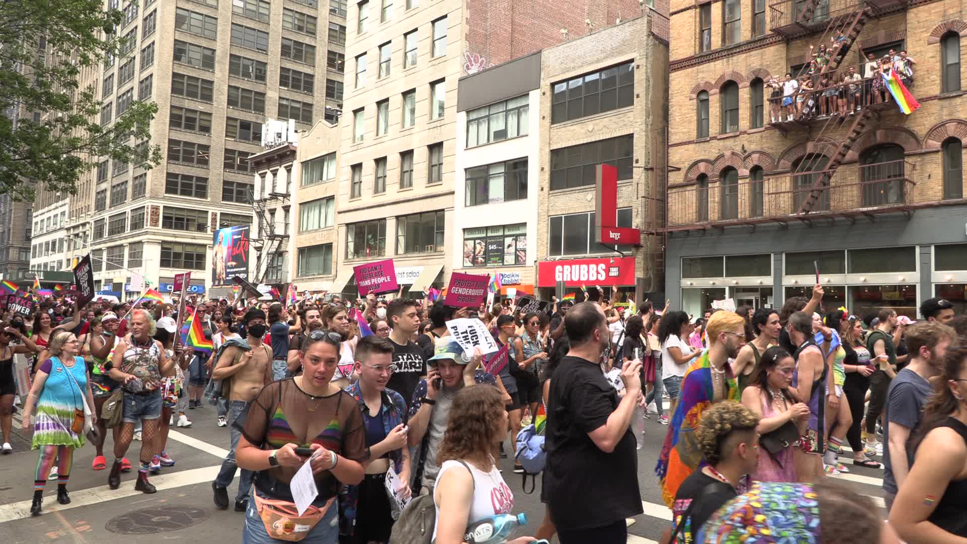 NYC: Queer Liberation March for Pride 2021