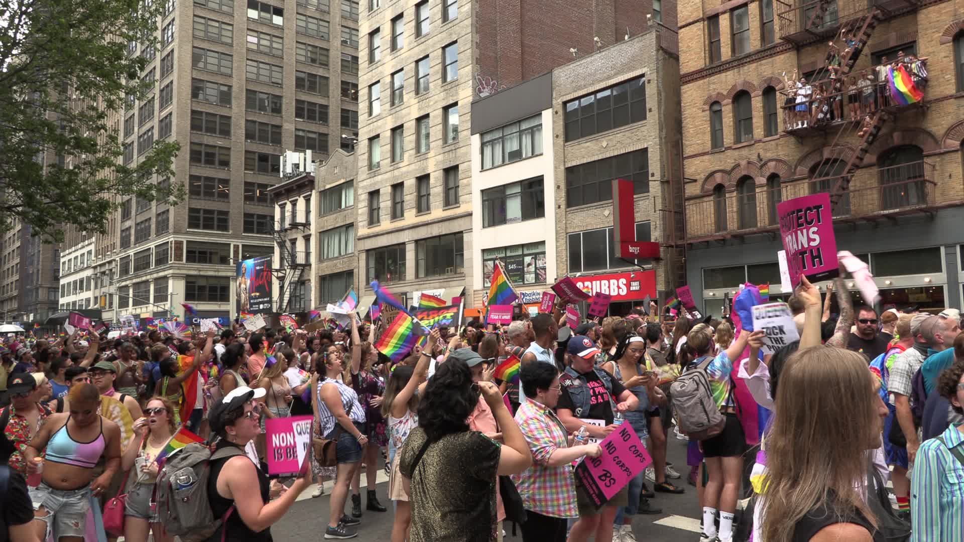 NYC: Queer Liberation March for Pride 2021