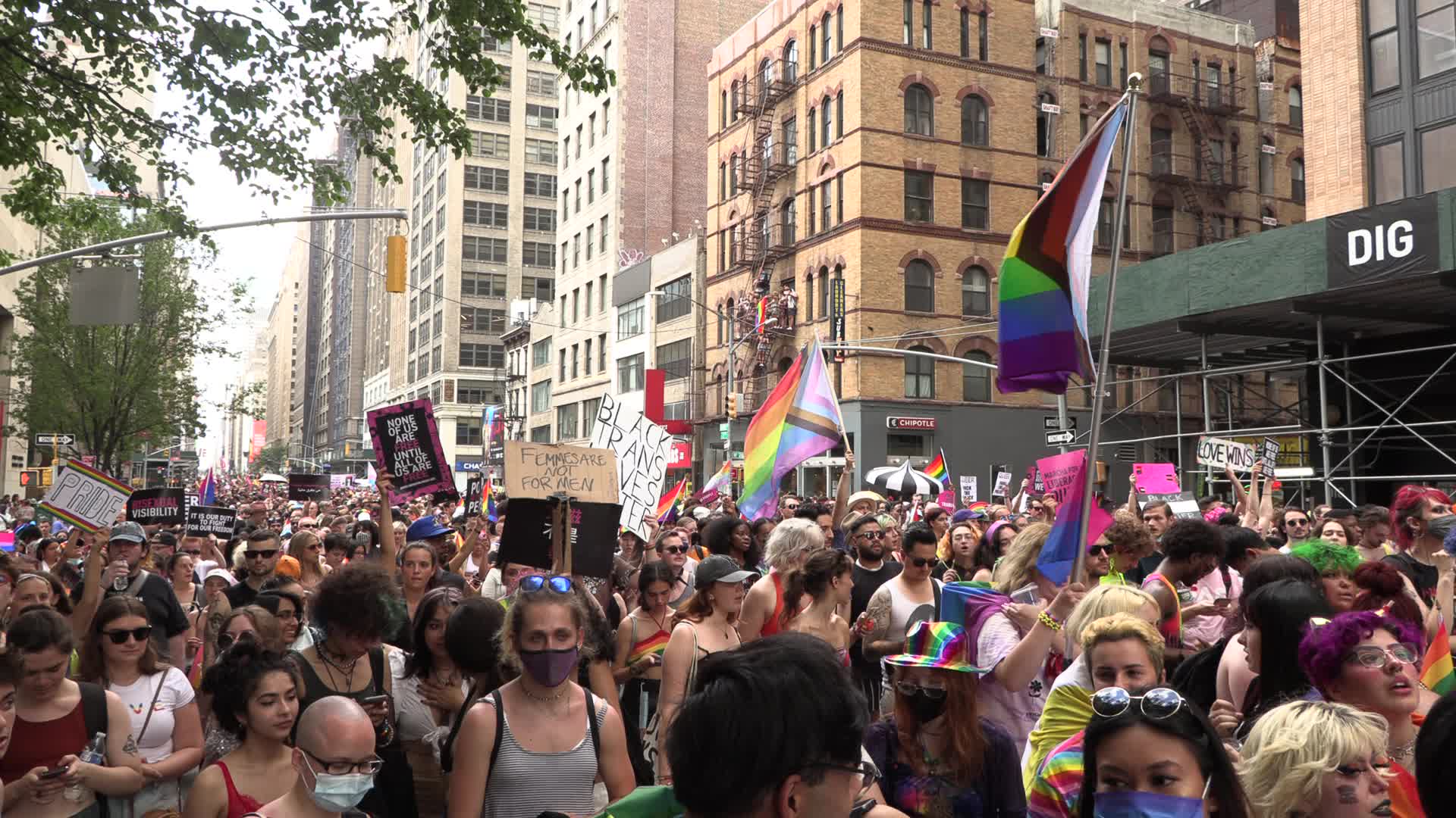 NYC: Queer Liberation March for Pride 2021