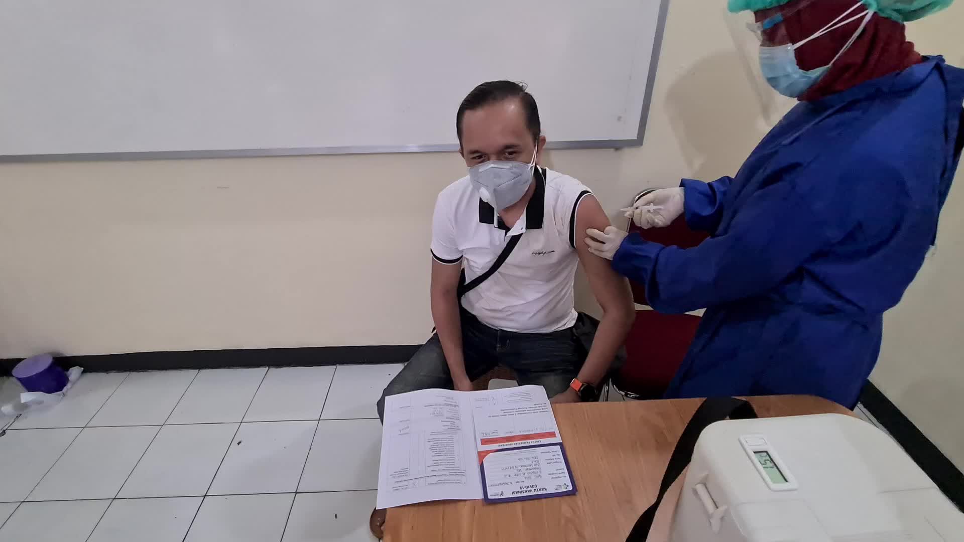 Coronavirus Vaccination In Indonesia