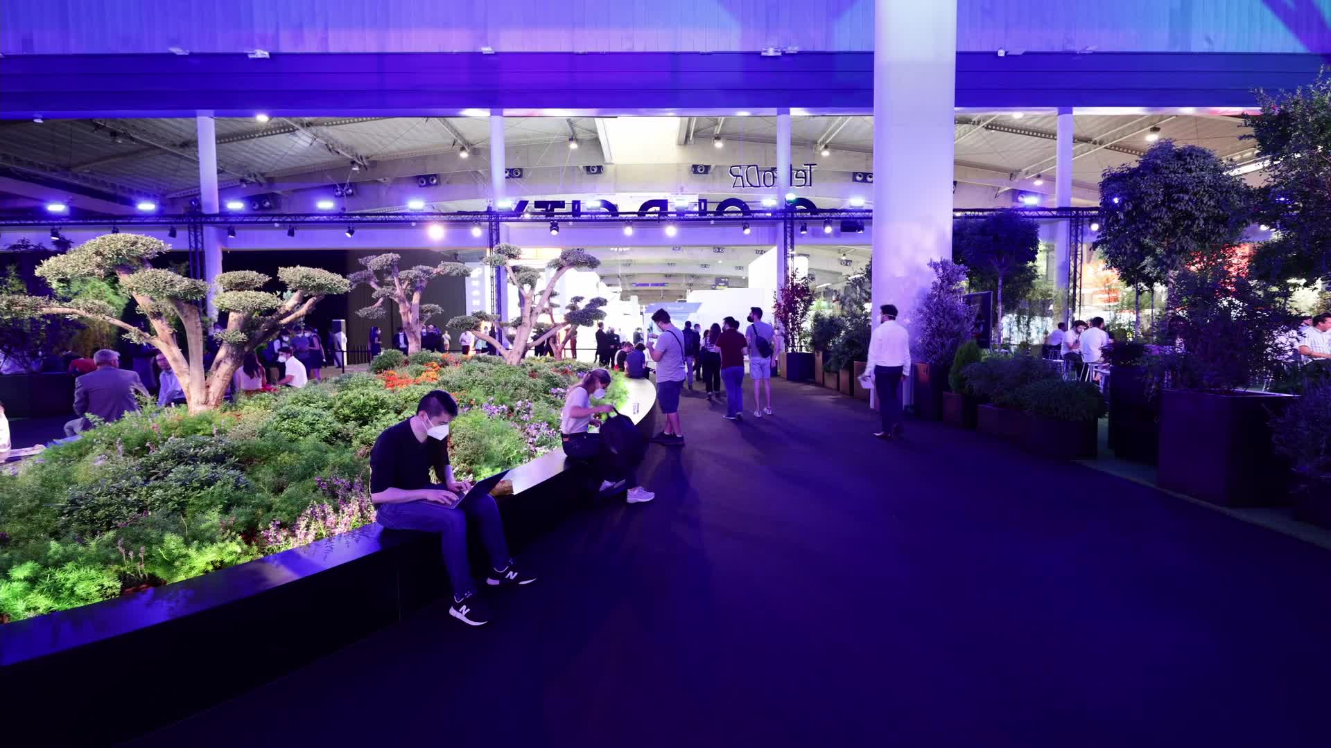 City Cloud pavilion ambience