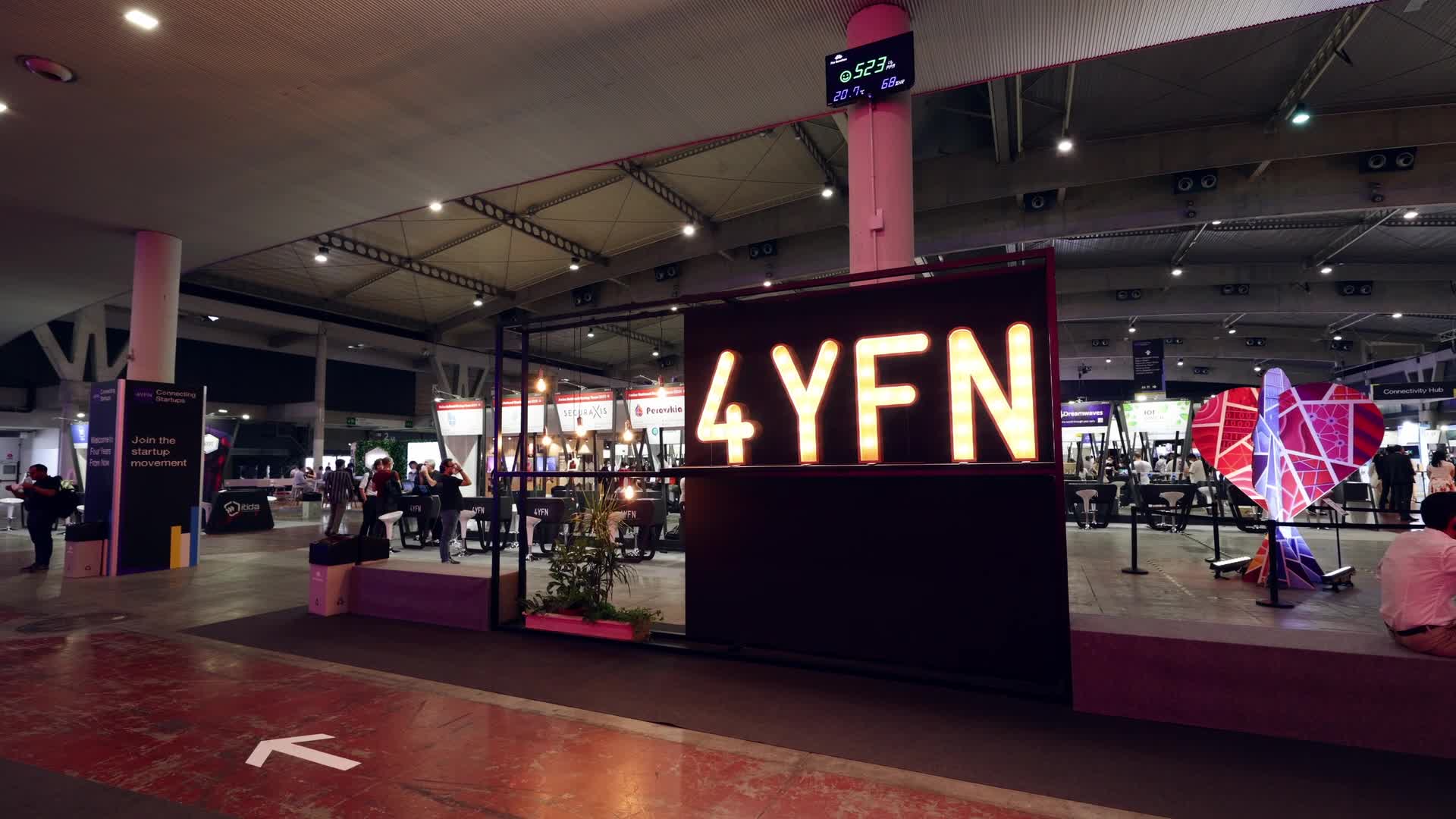 4YFN pavilion ambience