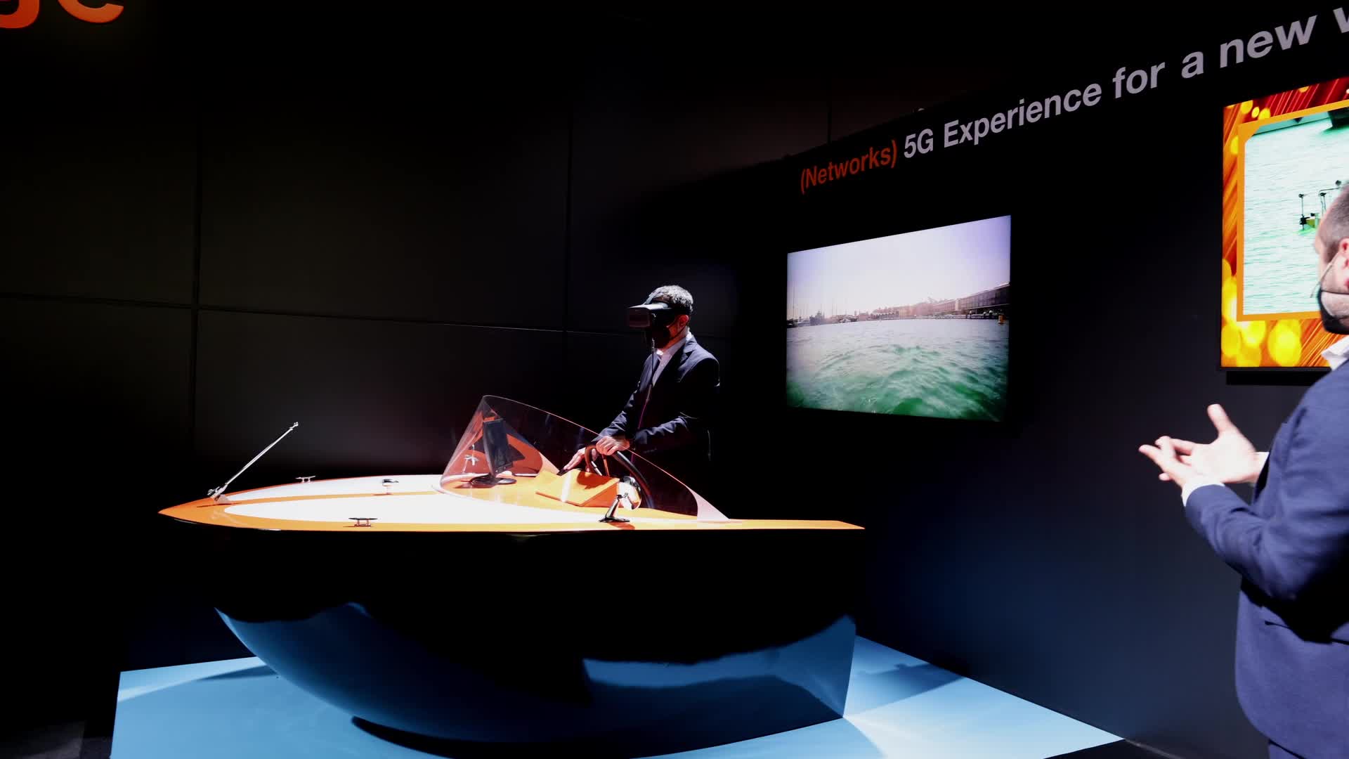 MWC Orange 5G boat show