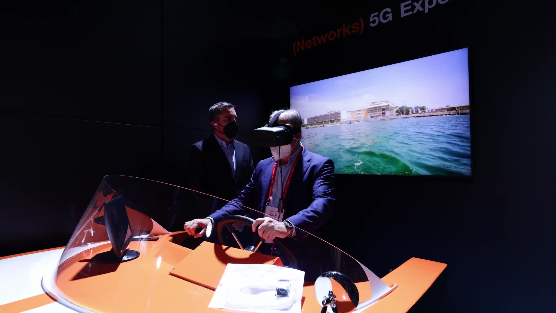 MWC Orange 5G boat show