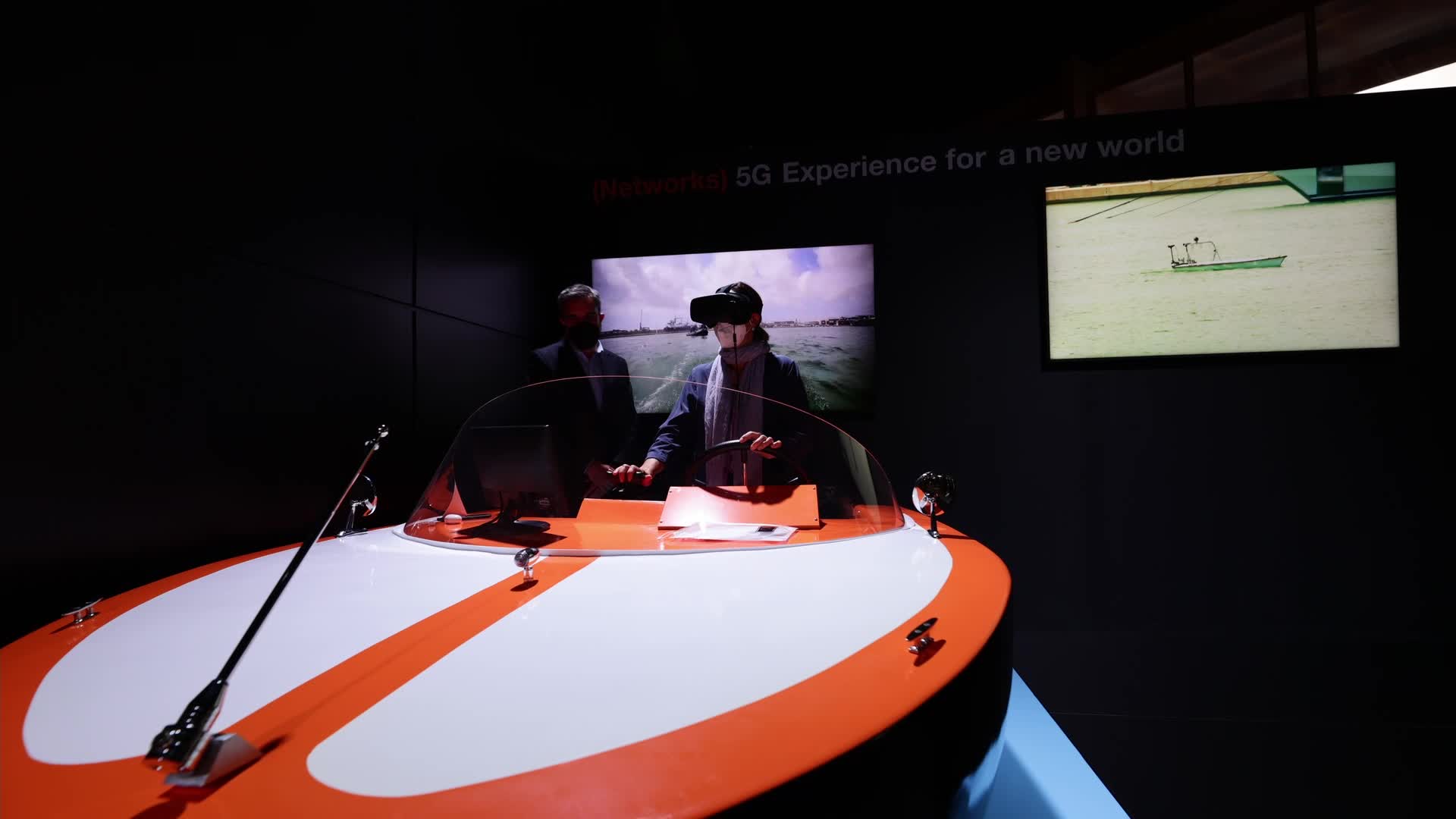 MWC Orange 5G boat show