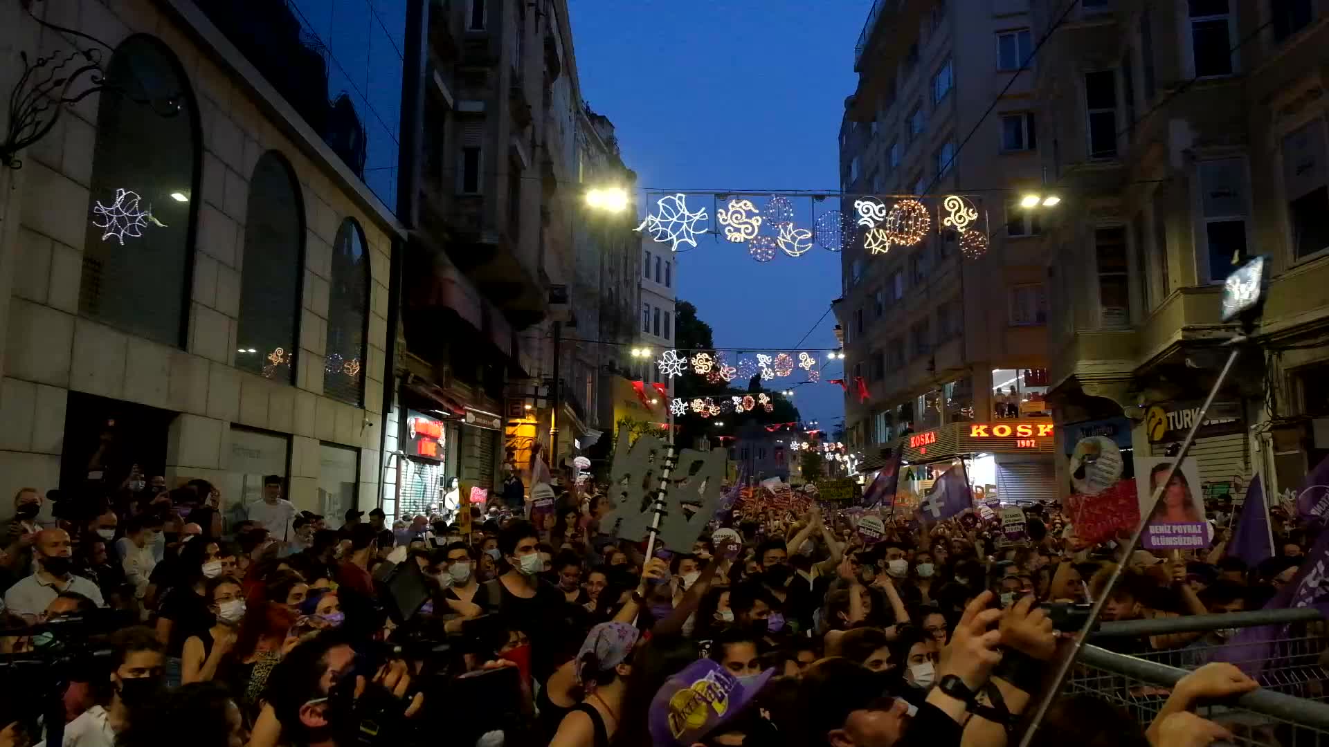 Protest Against Turkey's Withdrawal From Istanbul Convention