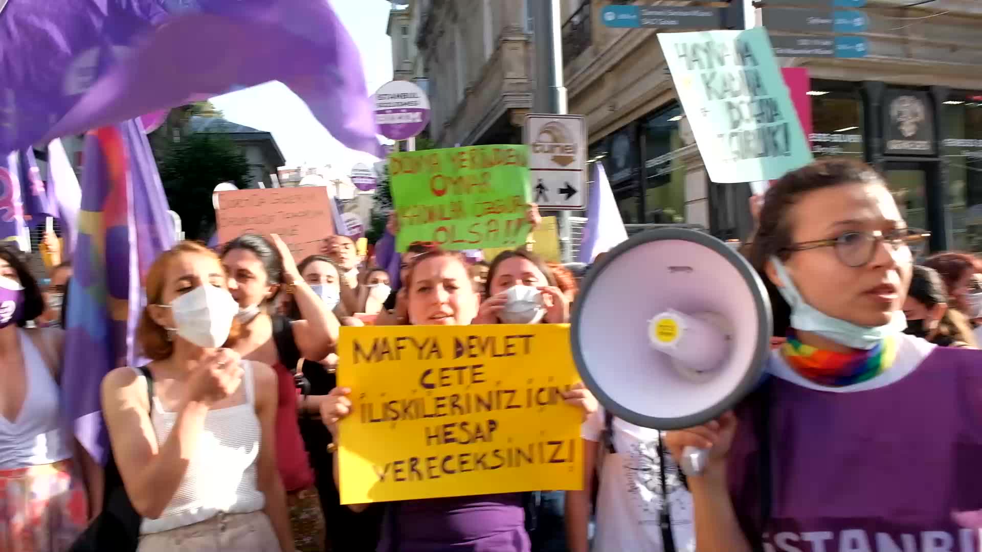 Protest Against Turkey's Withdrawal From Istanbul Convention