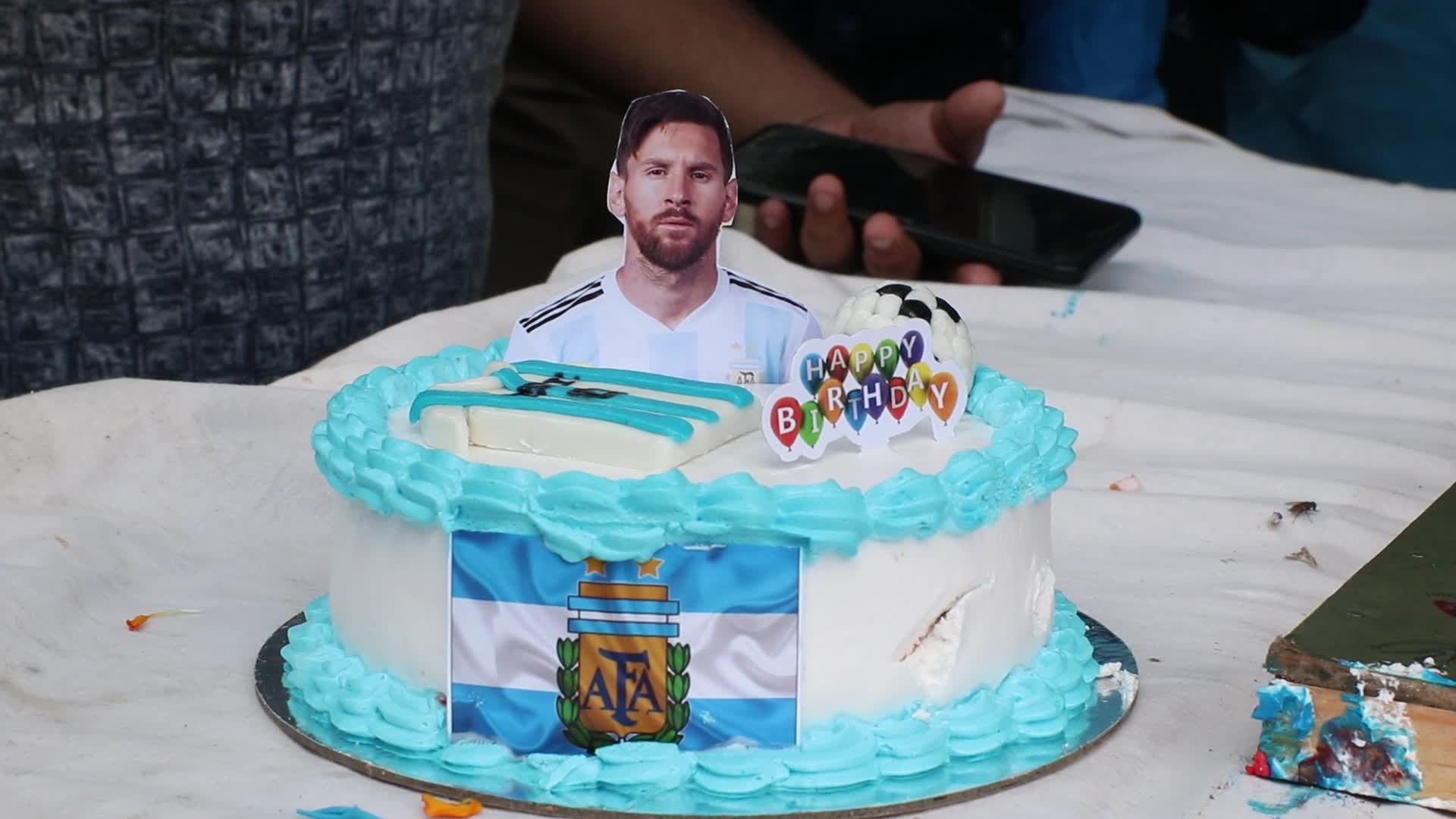 India celebrates the 34th birthday of Lionel Messi
