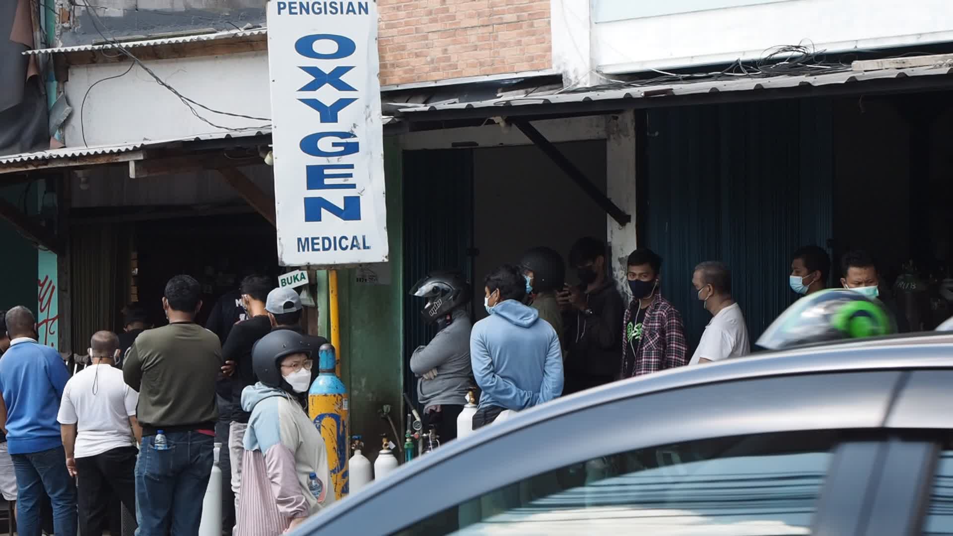 Oxygen crisis in Indonesia amid the Covid-19 pandemic