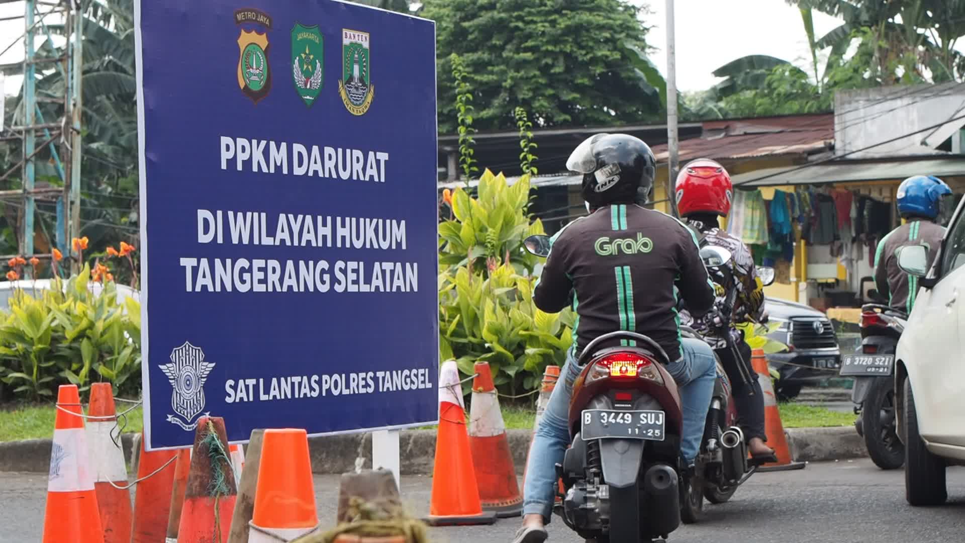 Stricter social restrictions in Indonesia amid the Covid-19 pandemic