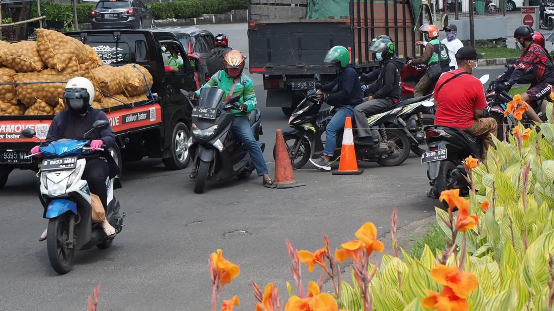 Stricter social restrictions in Indonesia amid the Covid-19 pandemic