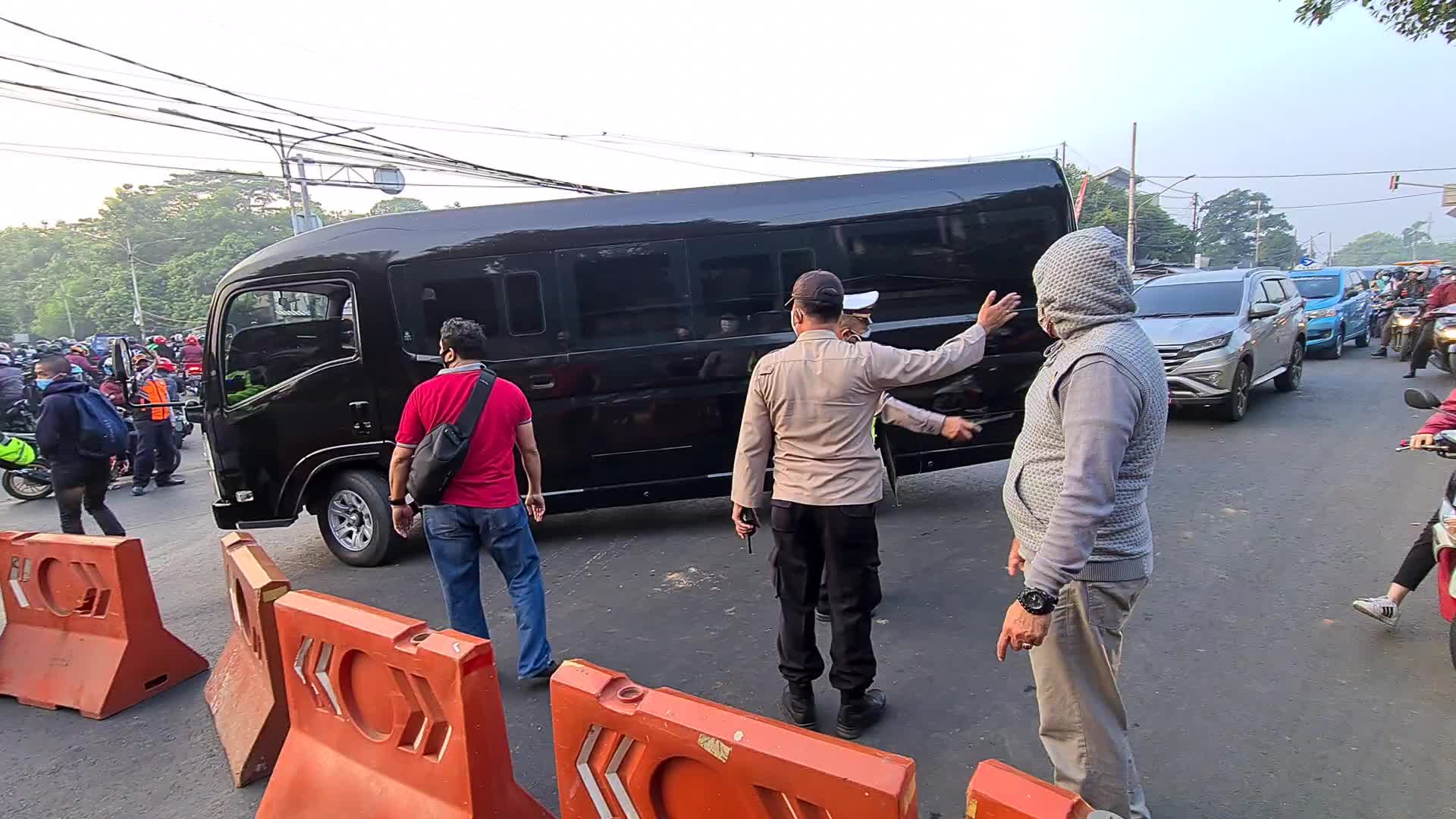 Enforcement of Restrictions on Community Activities that cause crowds in Indonesia